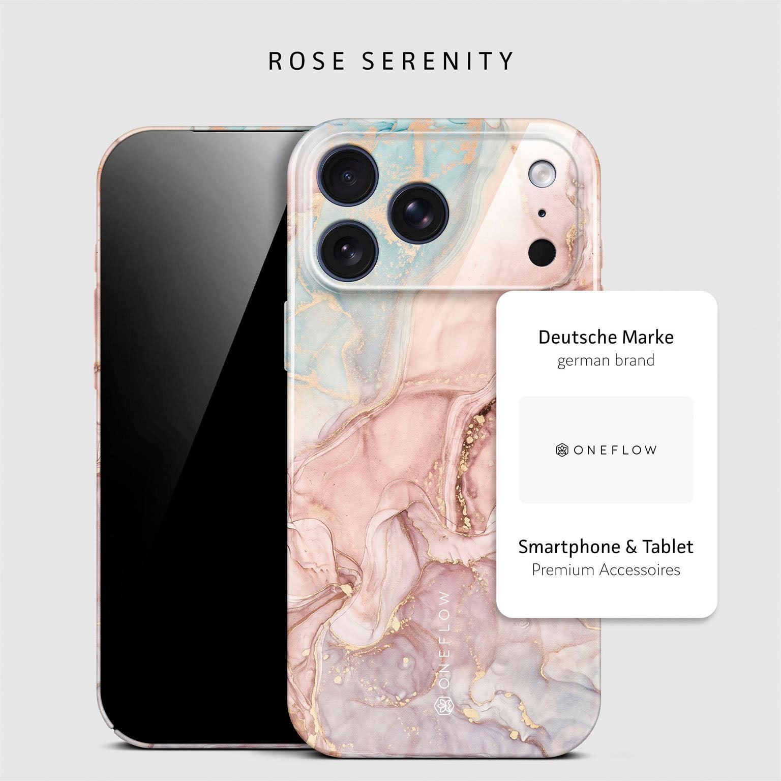 Bliss Cover für iPhone 17 Pro Max in der Farbe Rose Serenity (Rosa / Pink)