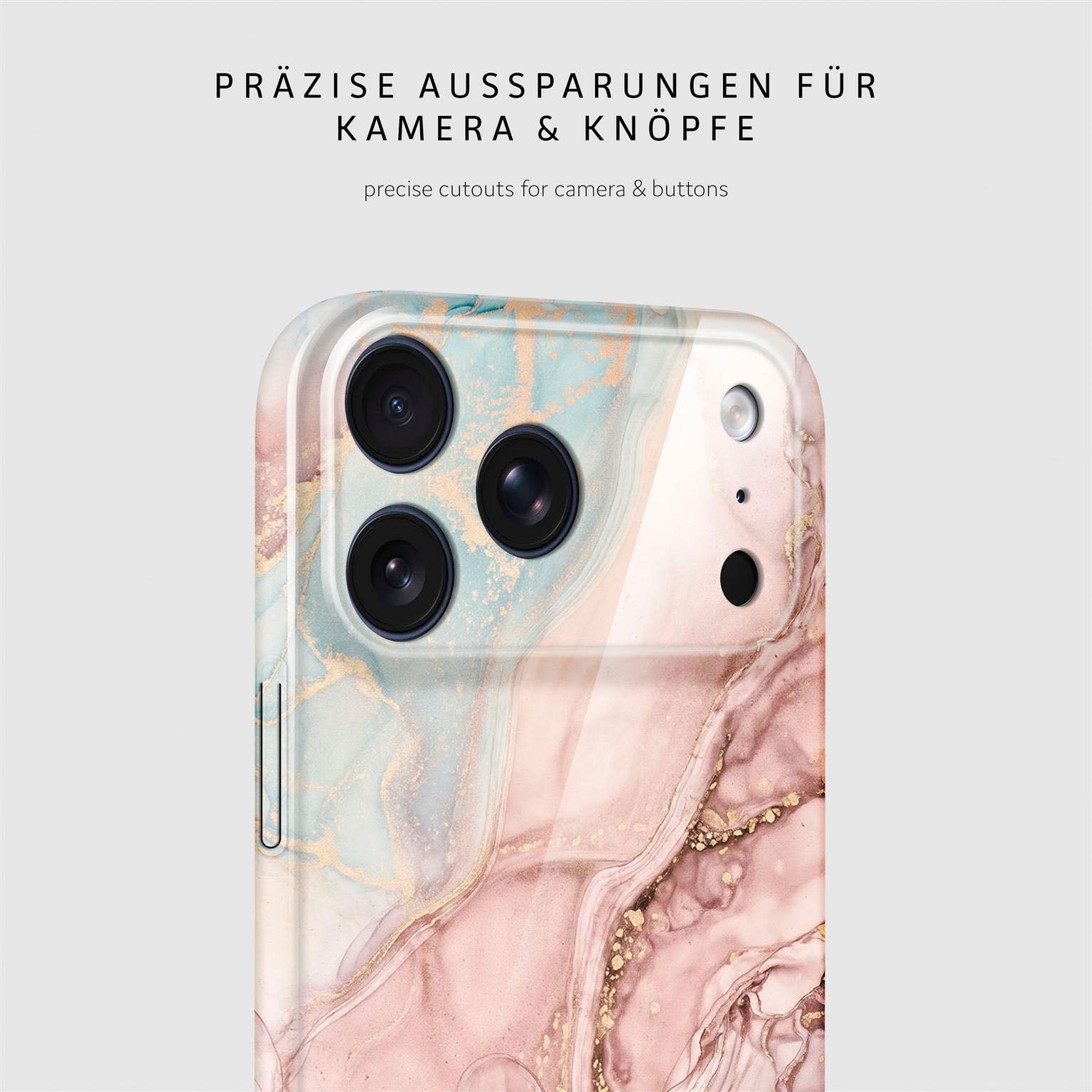 Bliss Cover für iPhone 17 Pro Max in der Farbe Rose Serenity (Rosa / Pink)
