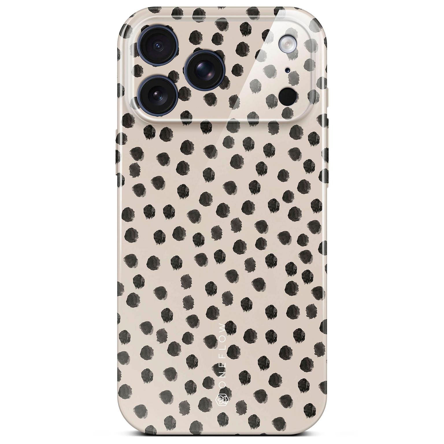 Splash Case für iPhone 17 Pro Max in der Farbe Cookies & Cream (Braun / Beige)