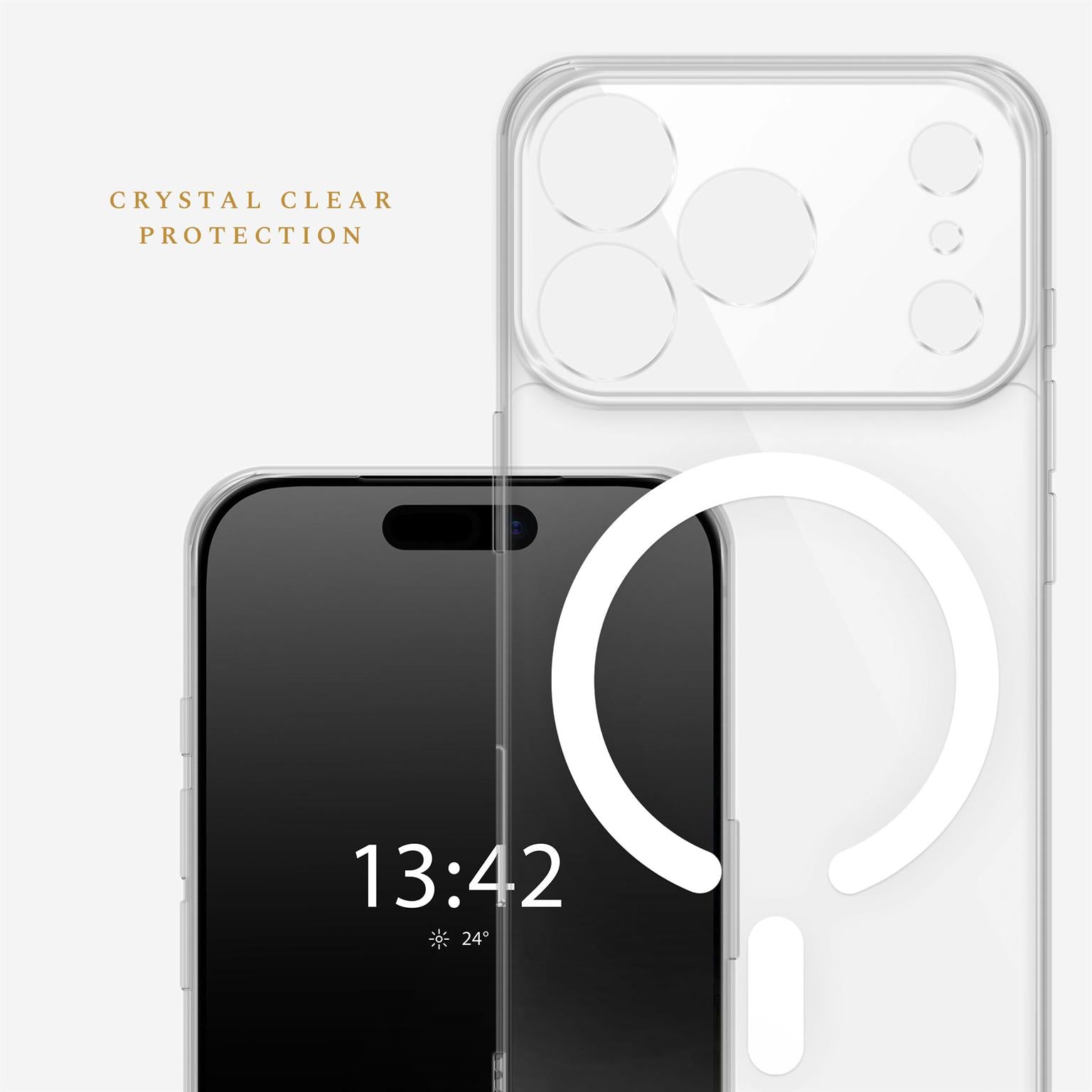 Nova Case für iPhone 17 Pro in der Farbe Clear (Farblos (transparent))