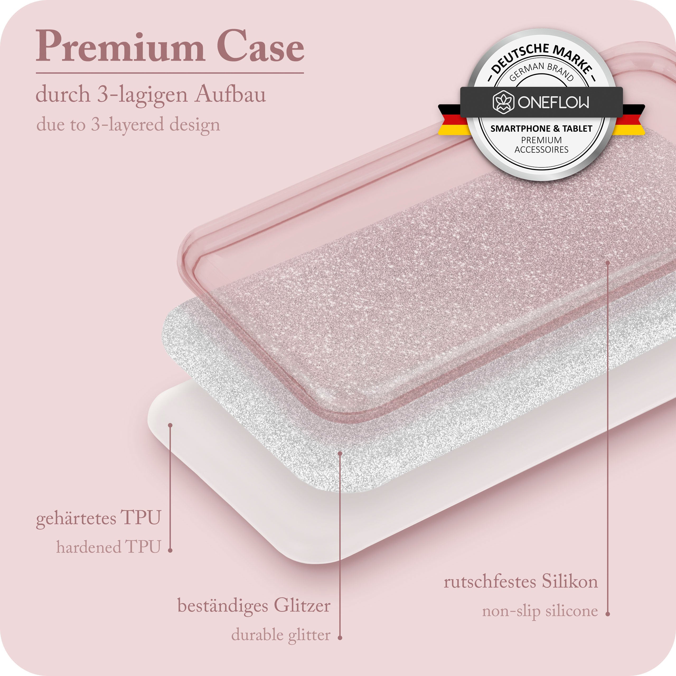 Glitter Case für iPhone 17e