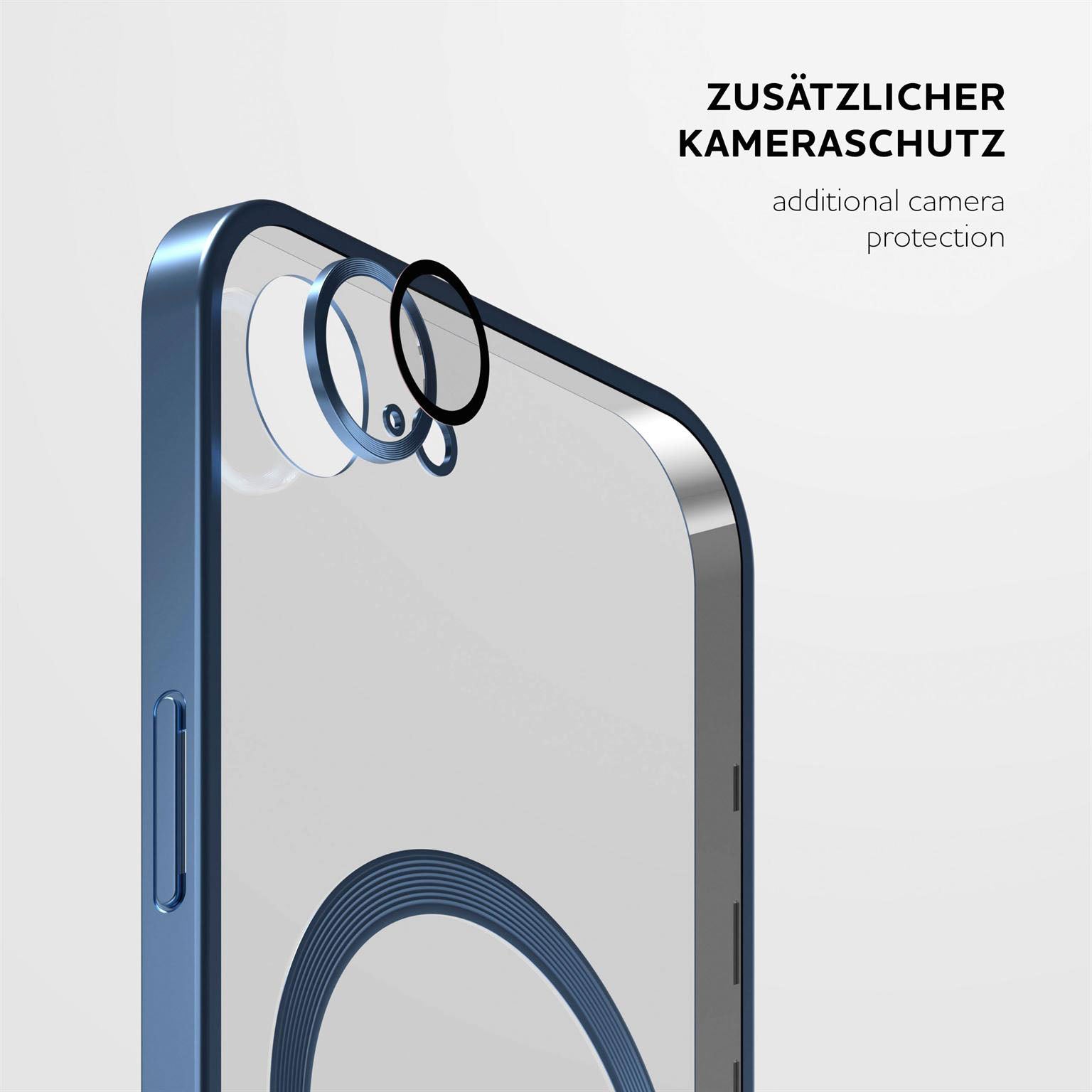 Aura Case für iPhone 17e in der Farbe Ice Blue (Blau)