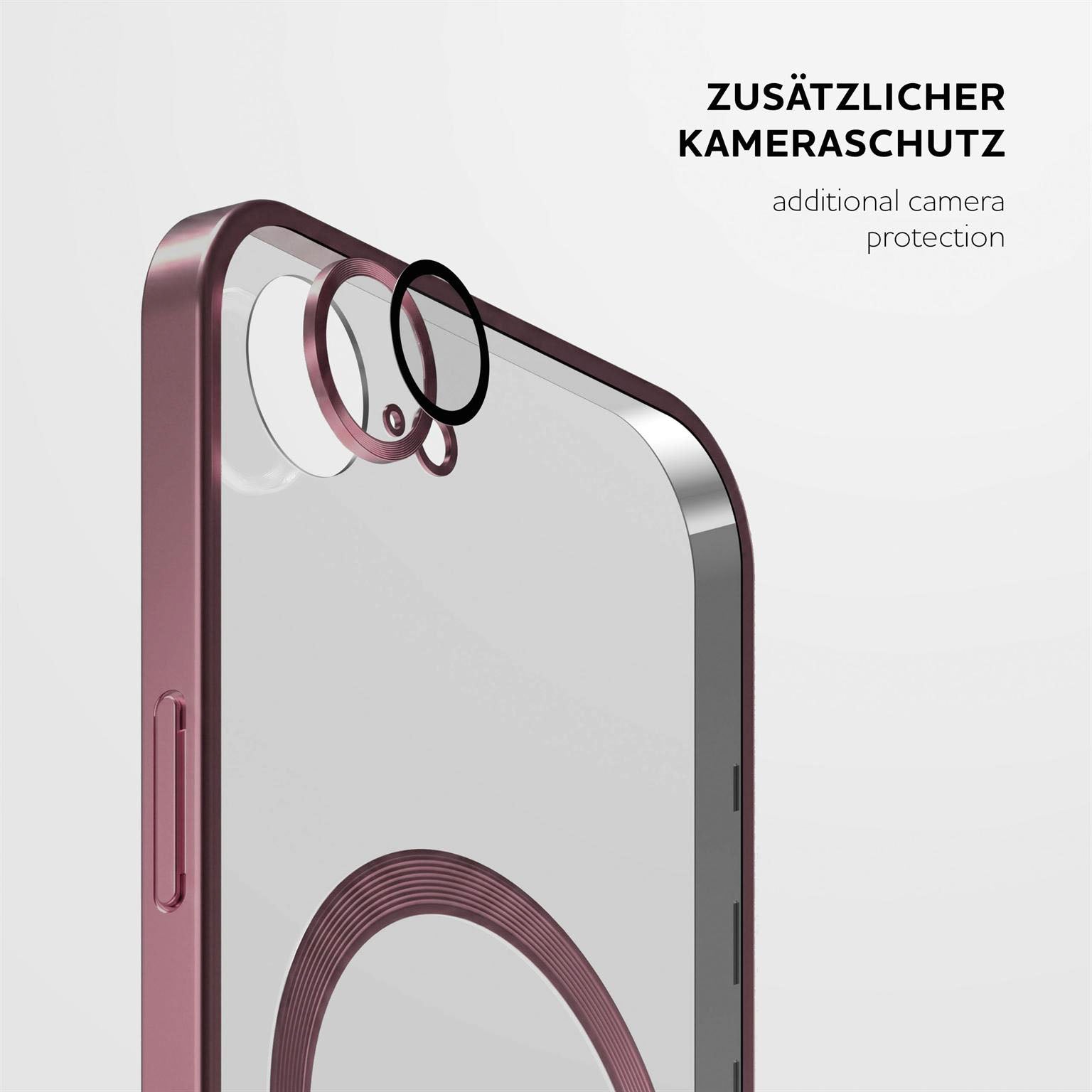 Aura Case für iPhone 17e in der Farbe Rose Sunset (Rosa / Pink)