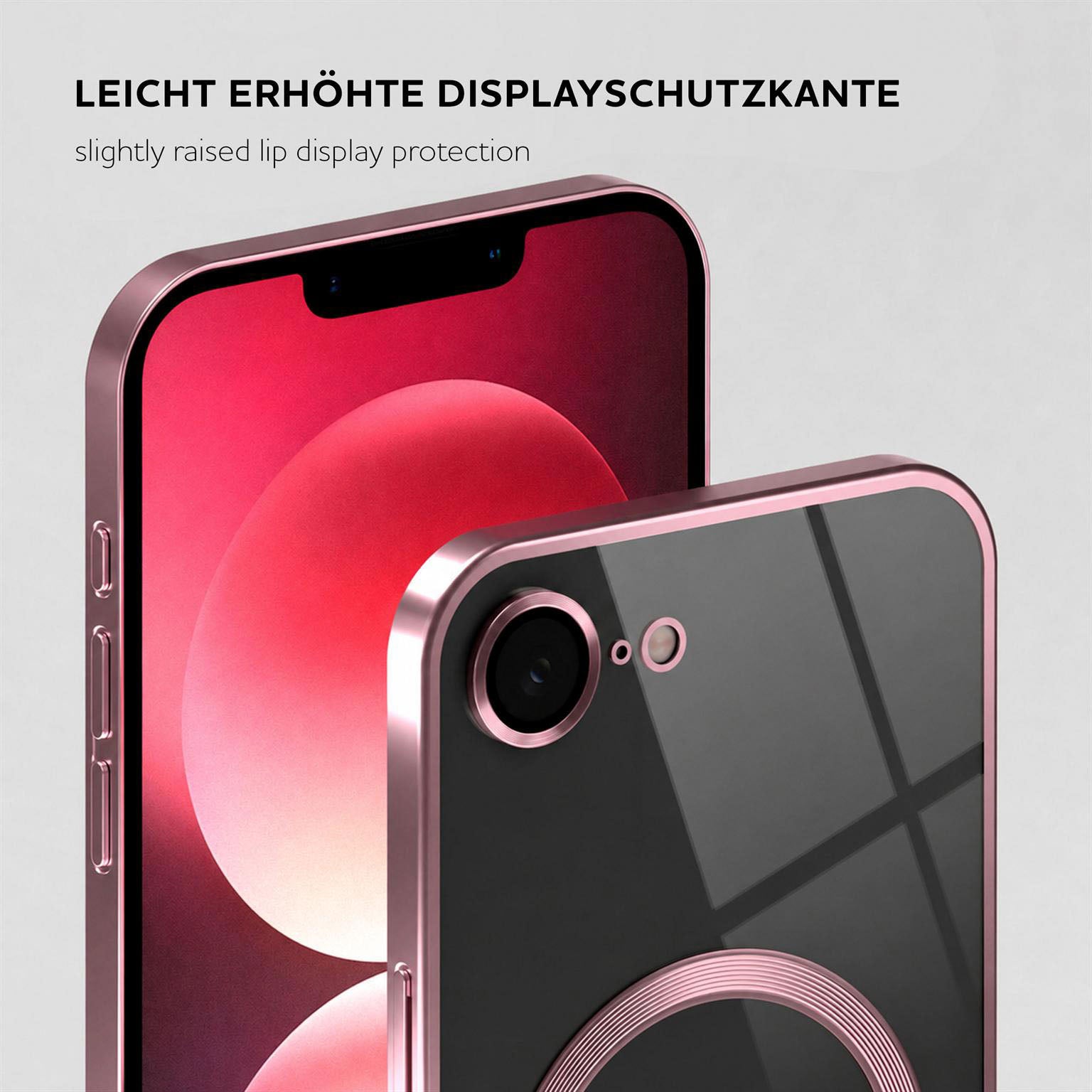 Aura Case für iPhone 17e in der Farbe Rose Sunset (Rosa / Pink)