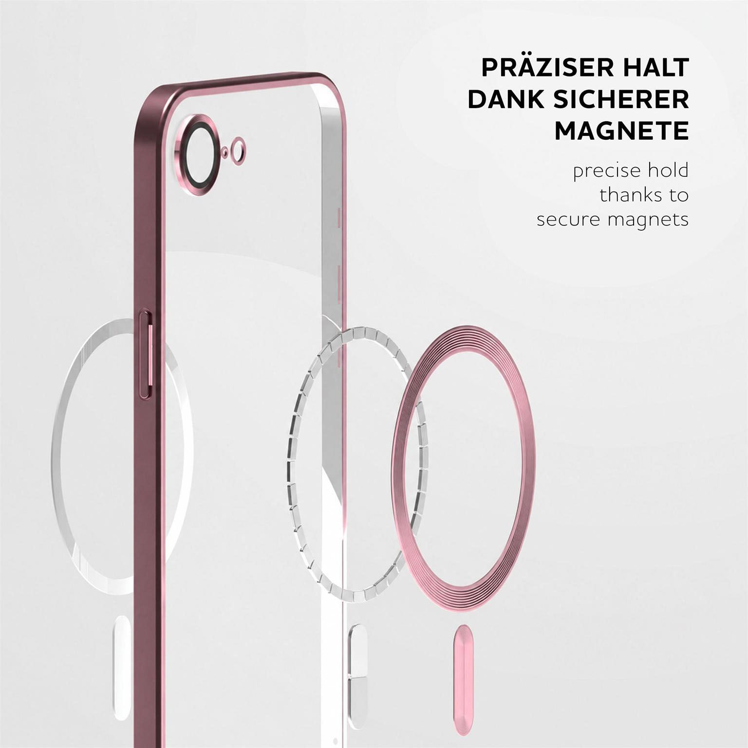 Aura Case für iPhone 17e in der Farbe Rose Sunset (Rosa / Pink)