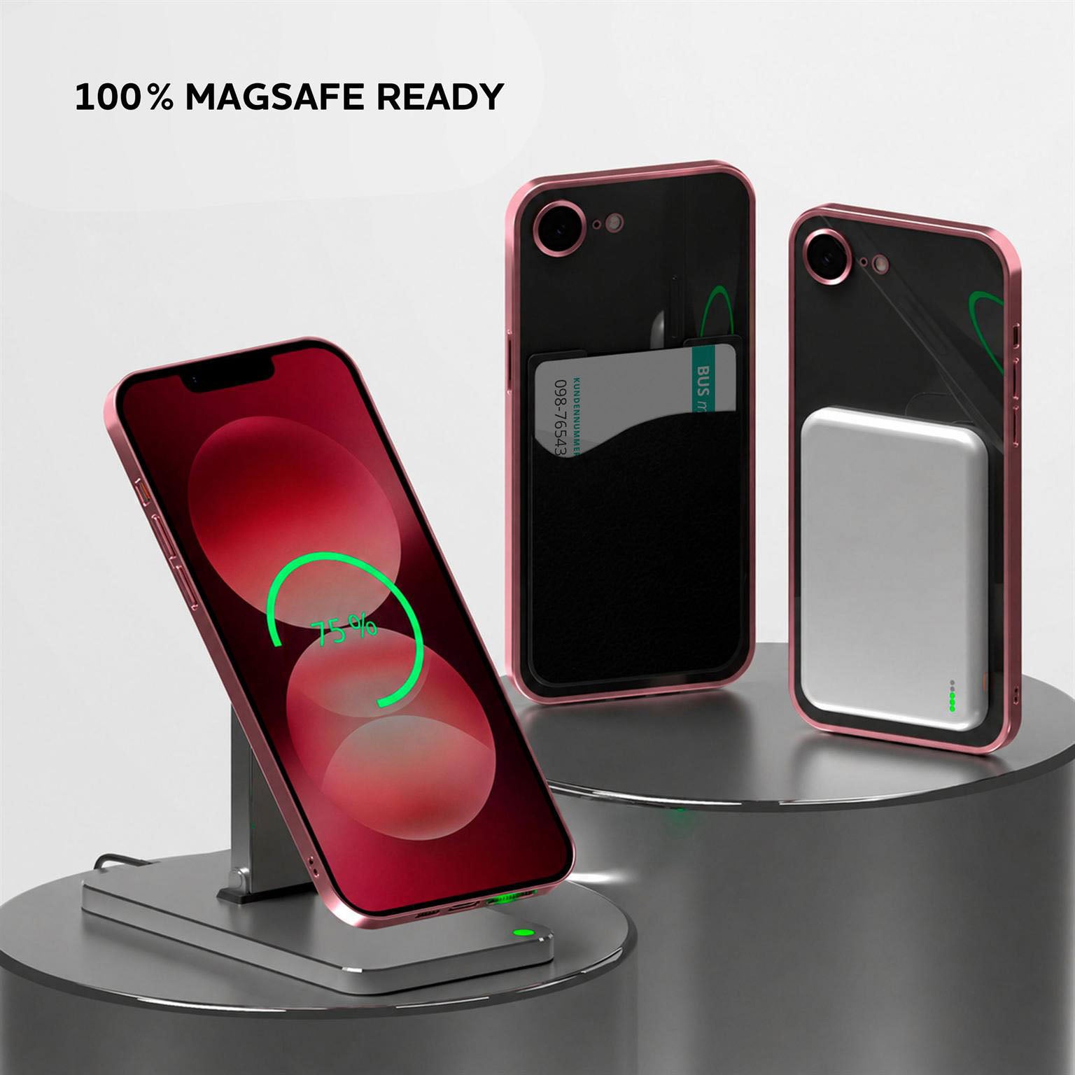 Aura Case für iPhone 17e in der Farbe Rose Sunset (Rosa / Pink)