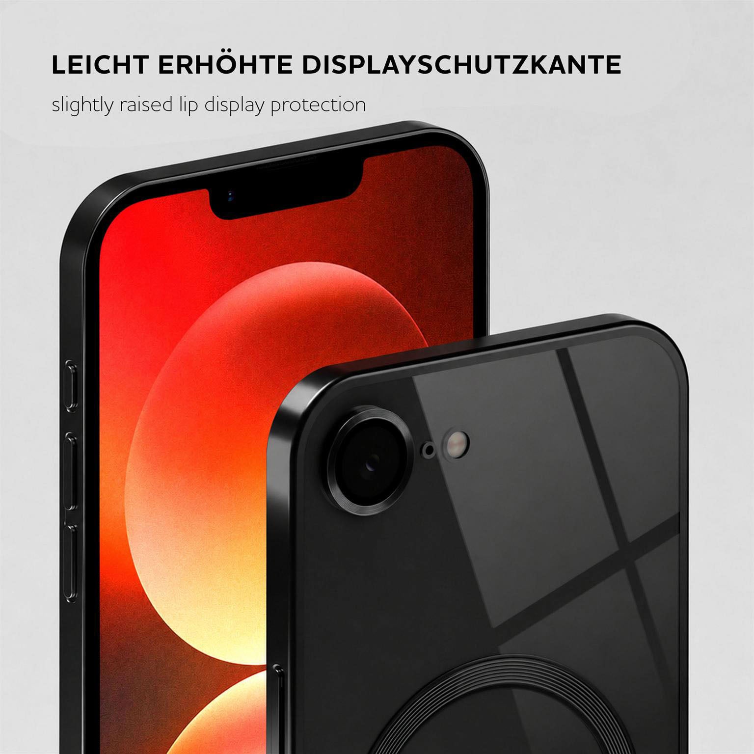 Aura Case für iPhone 17e in der Farbe Infinity Black (Schwarz)