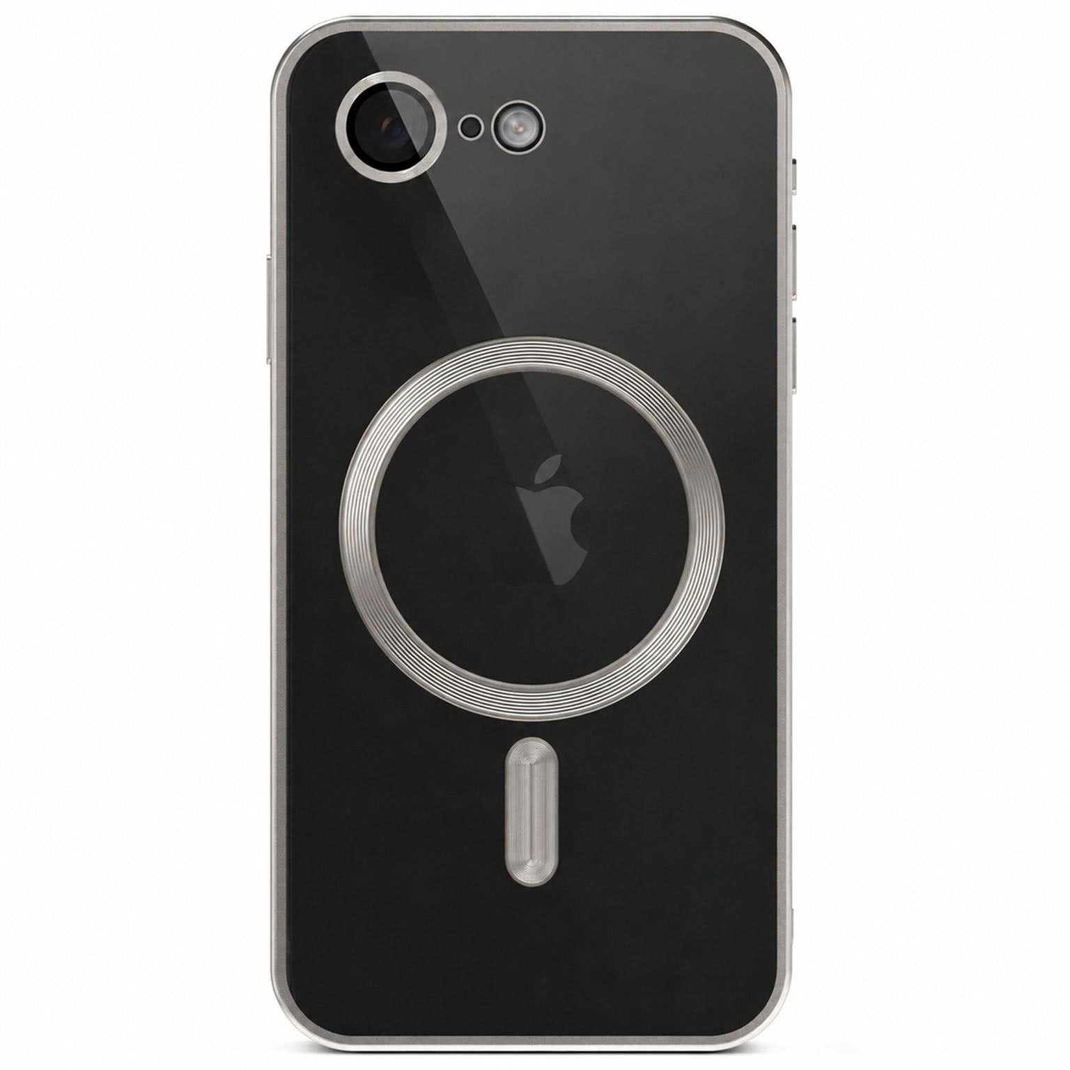 Aura Case für iPhone 17e in der Farbe Silver Smoke (Silber)