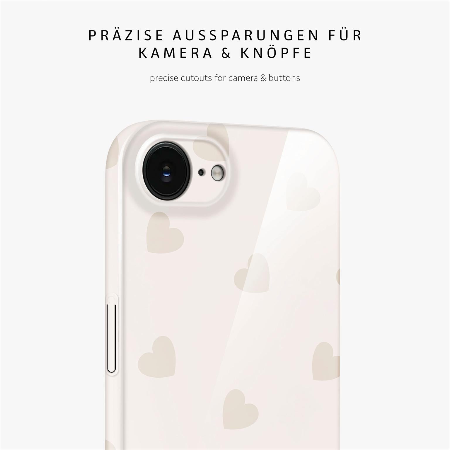 Splash Case für iPhone 17e in der Farbe Latte Love (Braun / Beige)