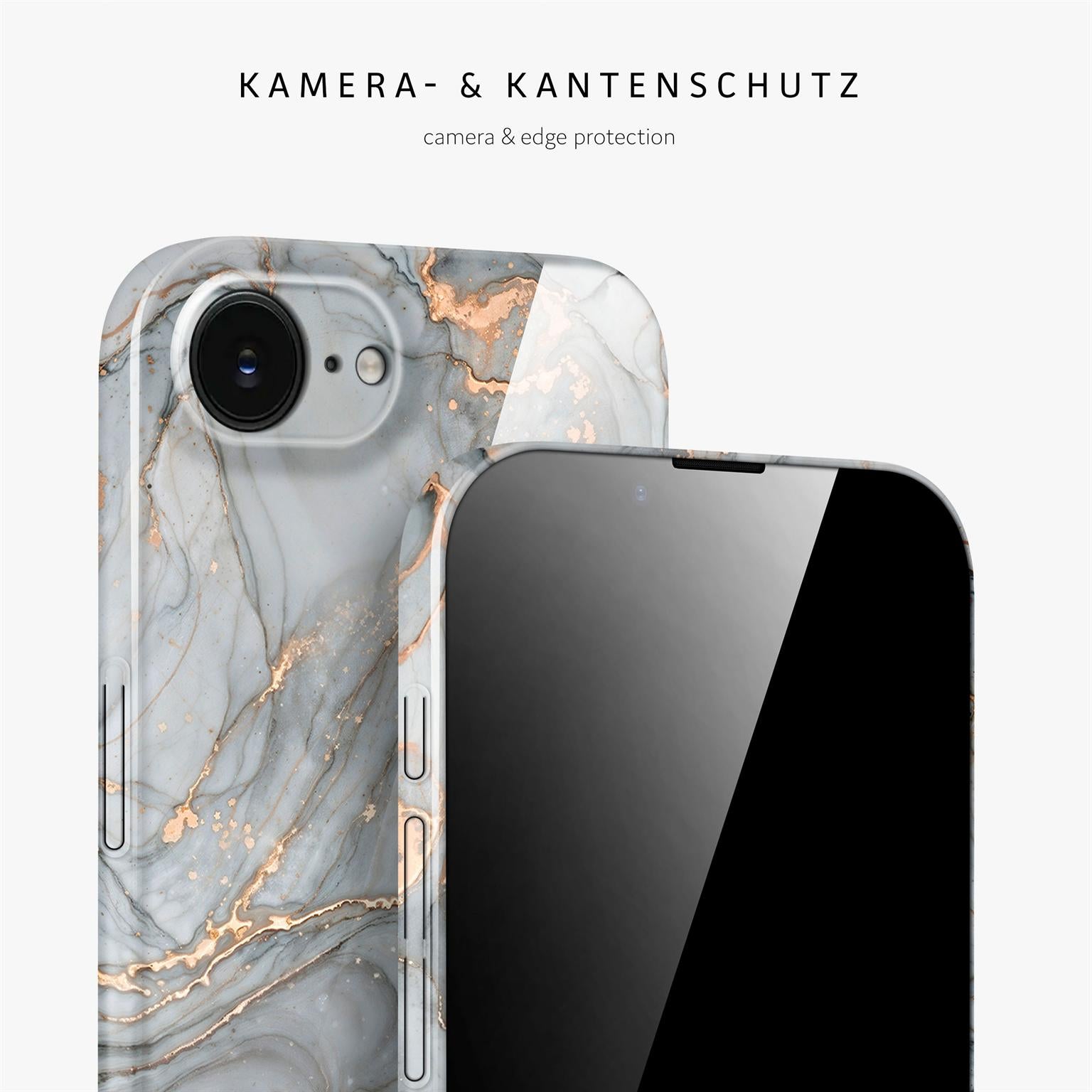 Bliss Cover für iPhone 17e in der Farbe Soft Granite (Grau)