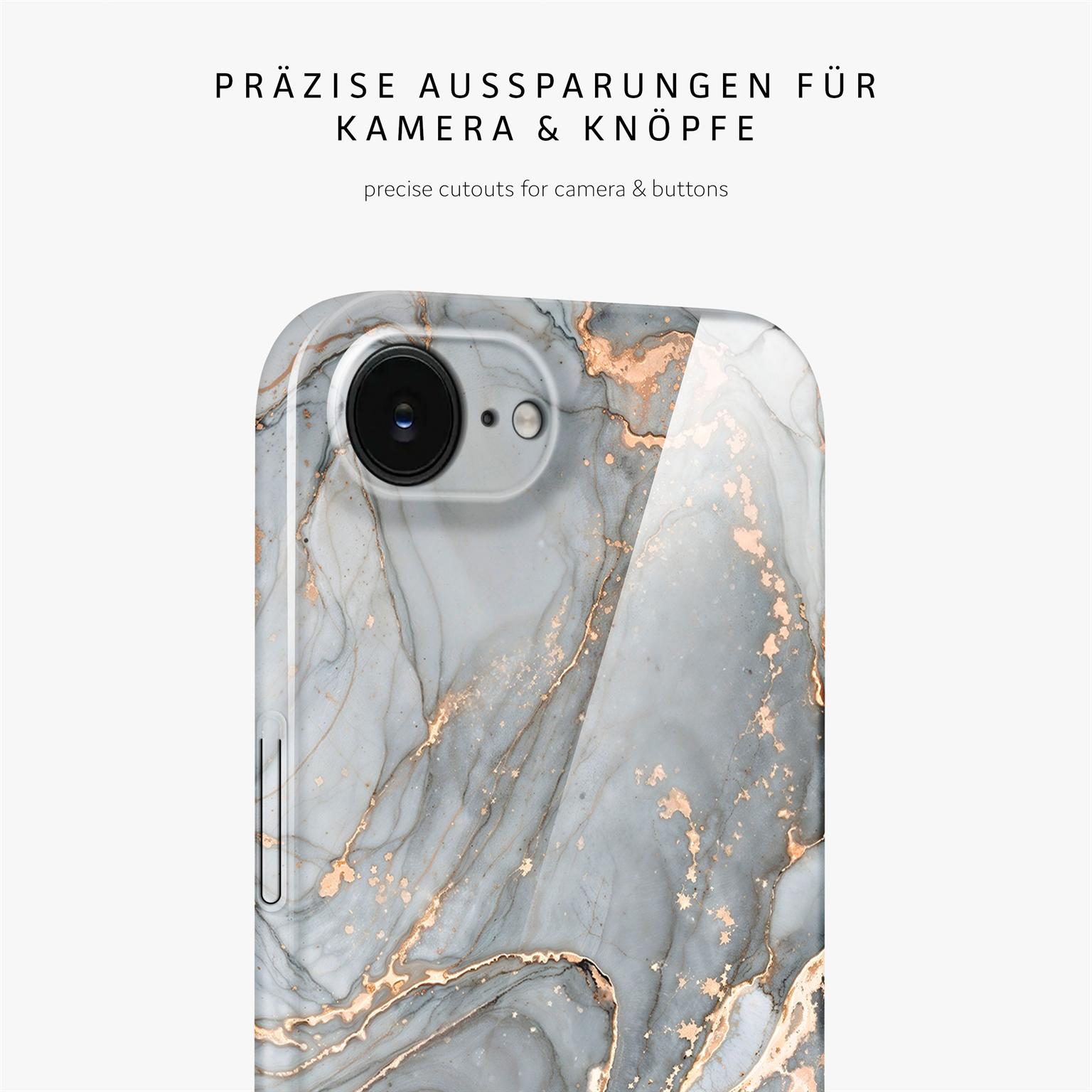 Bliss Cover für iPhone 17e in der Farbe Soft Granite (Grau)