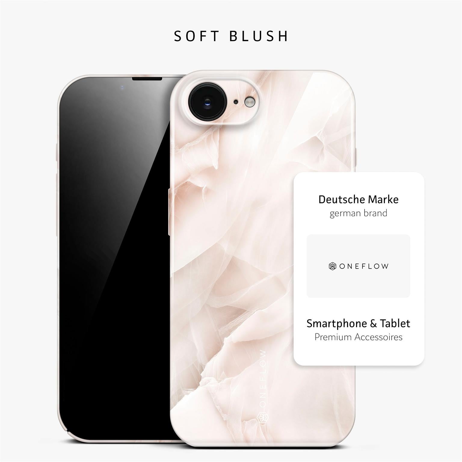 Bliss Cover für iPhone 17e in der Farbe Soft Blush (Braun / Beige)
