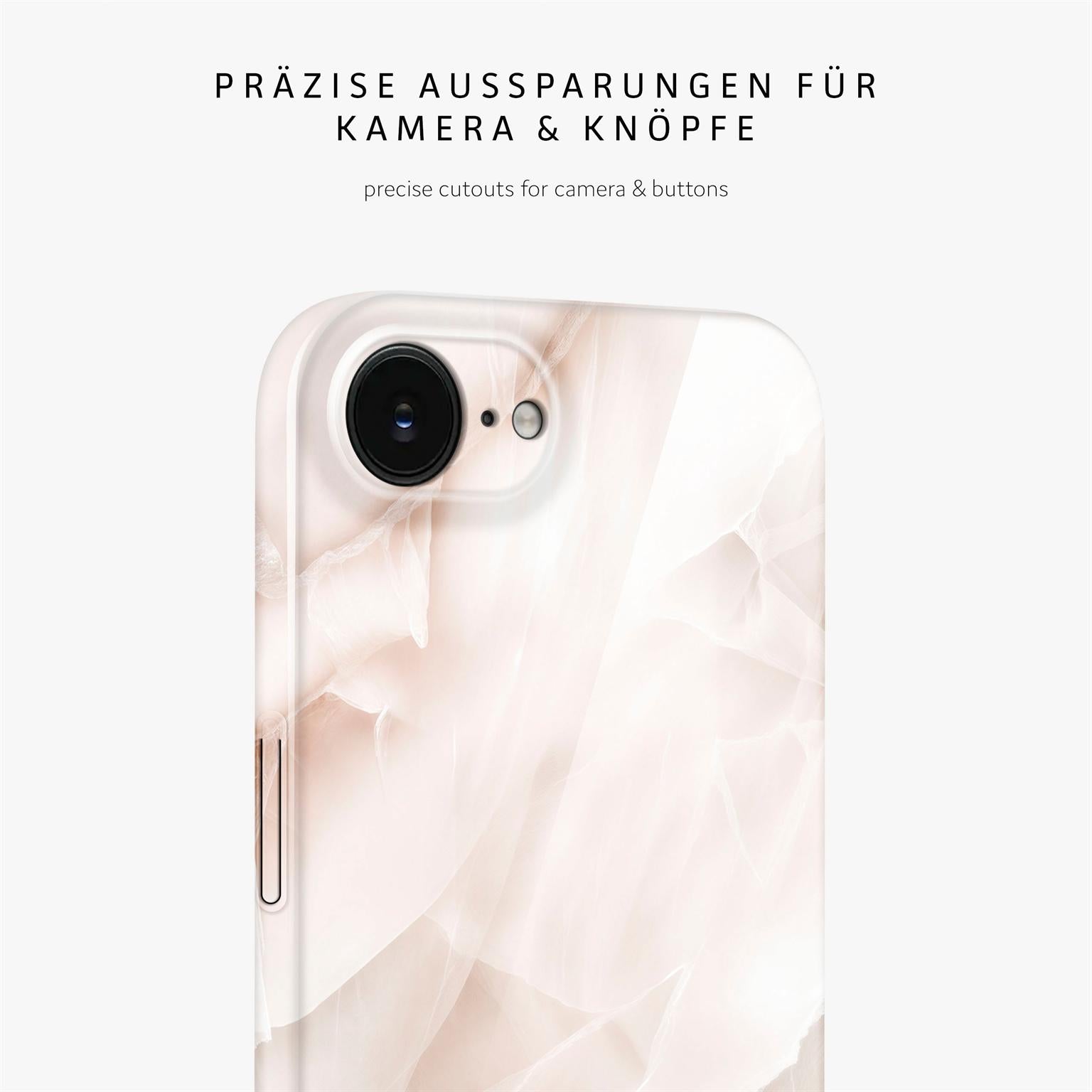 Bliss Cover für iPhone 17e in der Farbe Soft Blush (Braun / Beige)