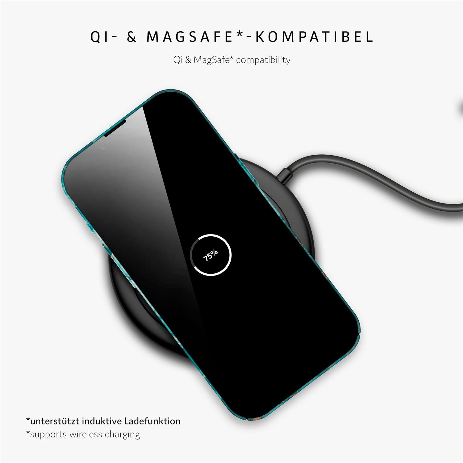 Bliss Cover für iPhone 17e in der Farbe Aqua Prism (Blau)