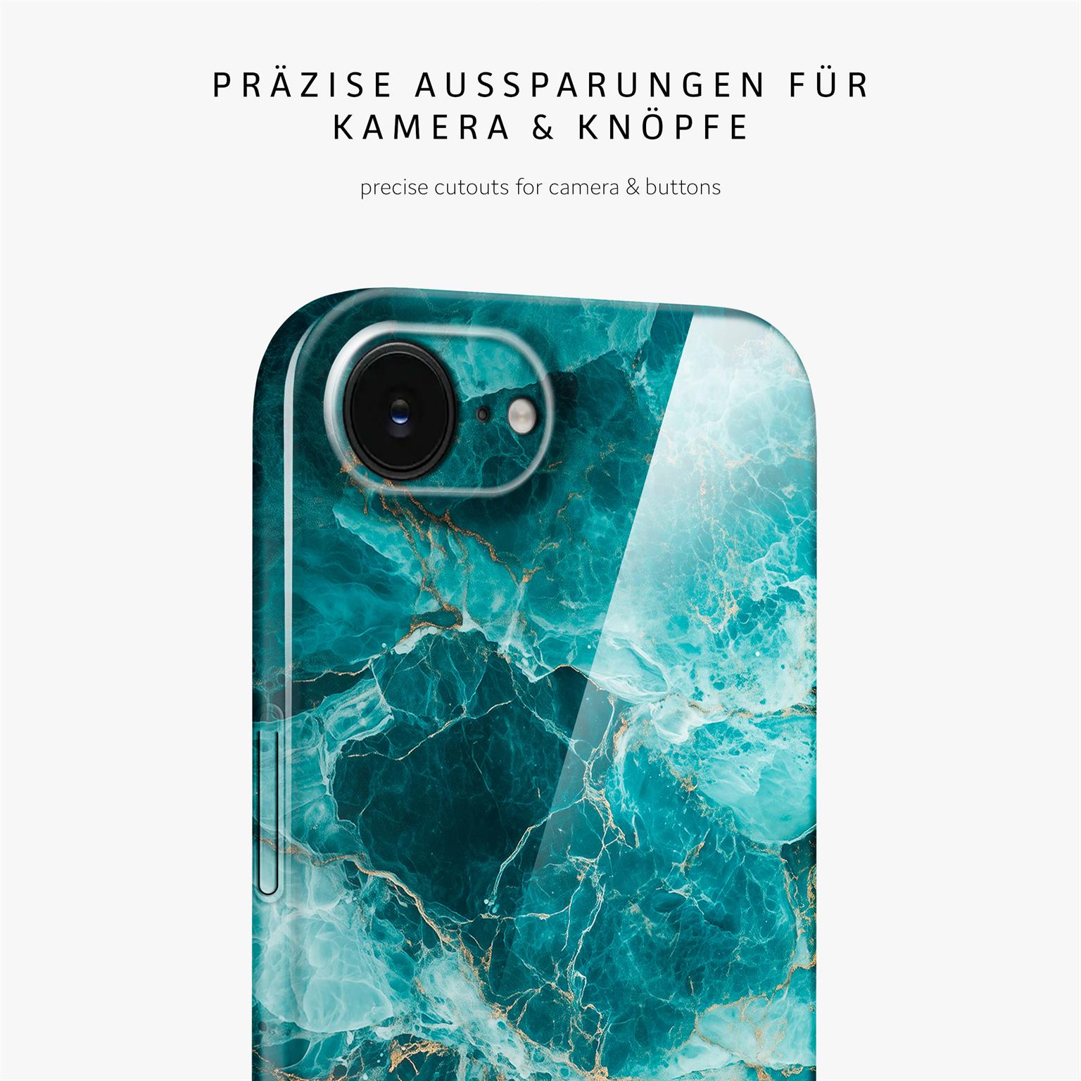 Bliss Cover für iPhone 17e in der Farbe Aqua Prism (Blau)