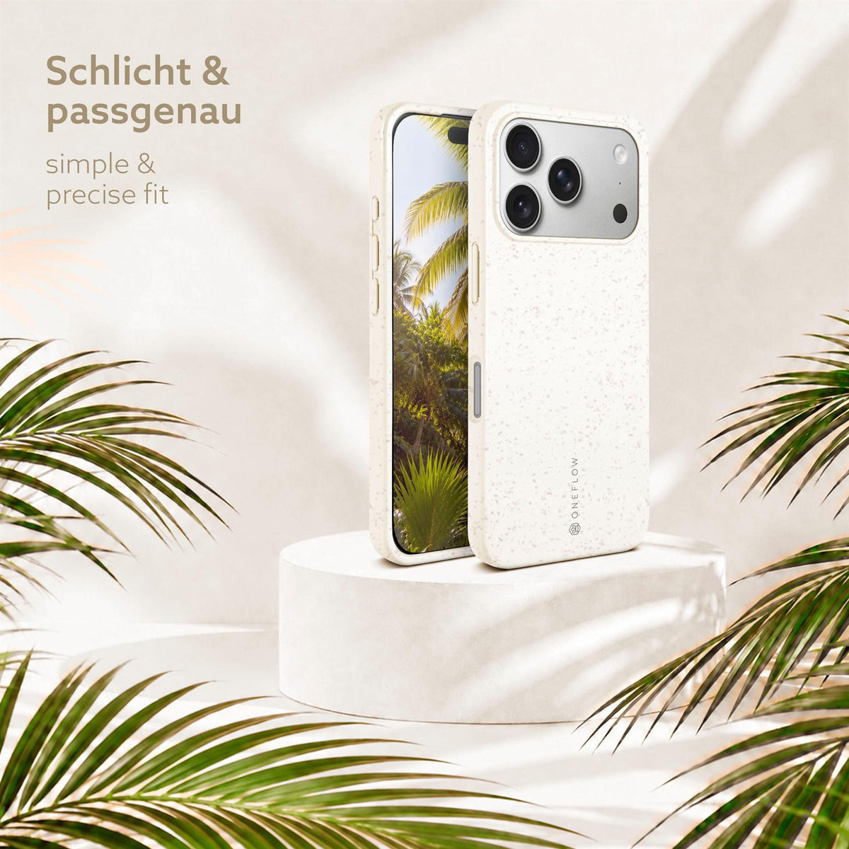 Sama Sama Case für iPhone 18 Pro in der Farbe NUSA (Weiß)