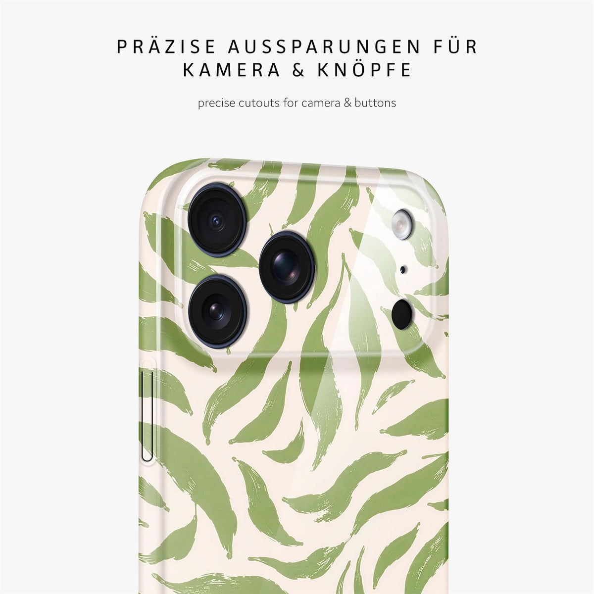 Splash Case für iPhone 18 Pro in der Farbe Olive Edit (Grün)