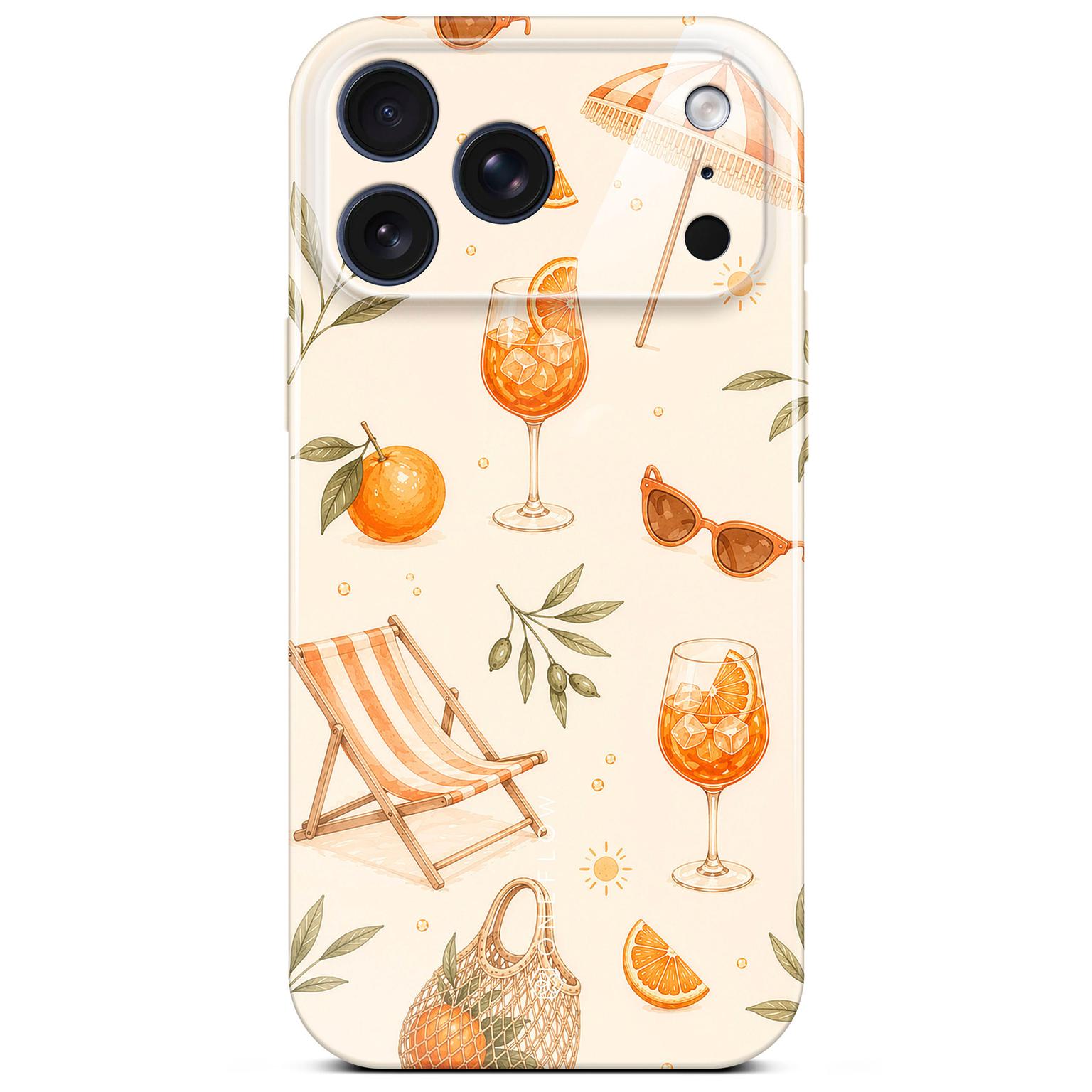 Splash Case für iPhone 18 Pro in der Farbe Spritz Society (Braun / Beige)