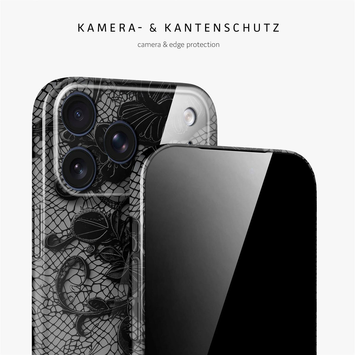 Splash Case für iPhone 18 Pro in der Farbe Delicate Dream (Schwarz)