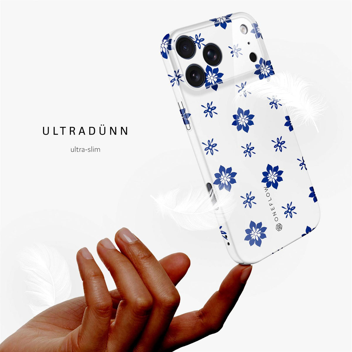 Splash Case für iPhone 18 Pro in der Farbe Porcelain Pop (Weiß)