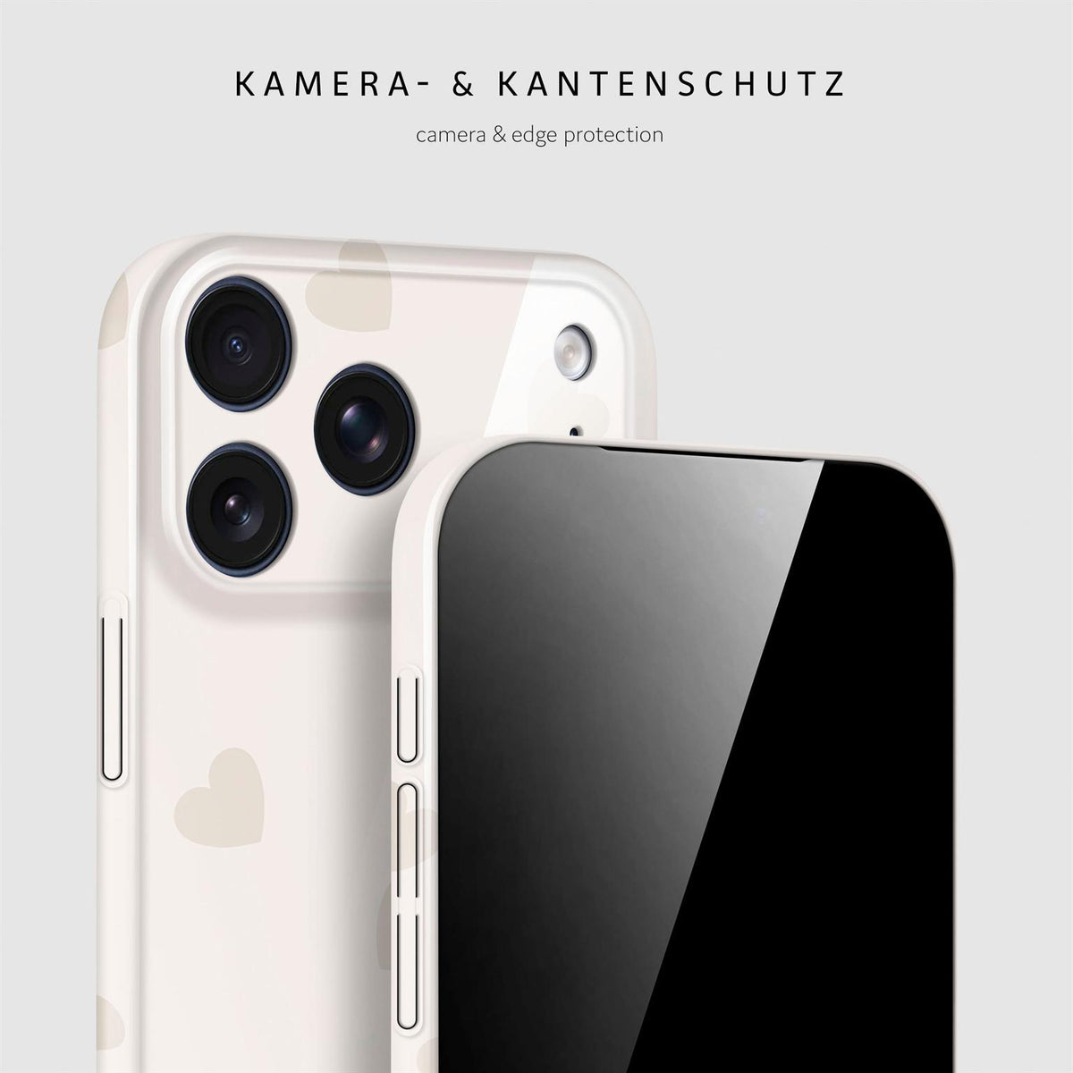 Splash Case für iPhone 18 Pro in der Farbe Latte Love (Braun / Beige)