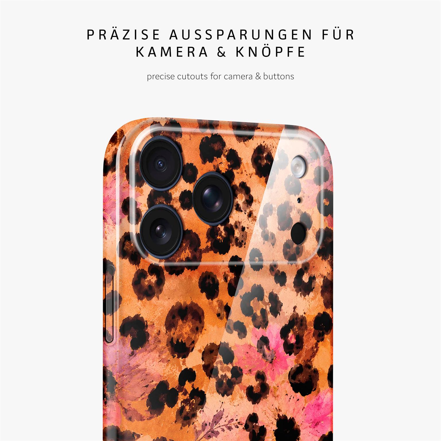 Splash Case für iPhone 18 Pro in der Farbe Glam Safari (Orange)