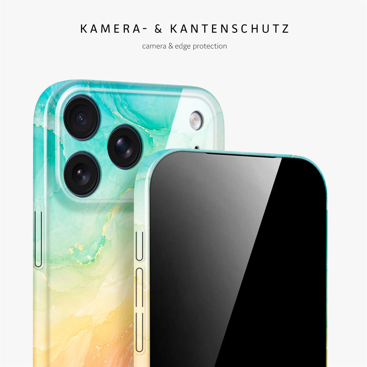 Bliss Cover für iPhone 18 Pro in der Farbe Tropic Sunrise (Mehrfarbig (bunt))