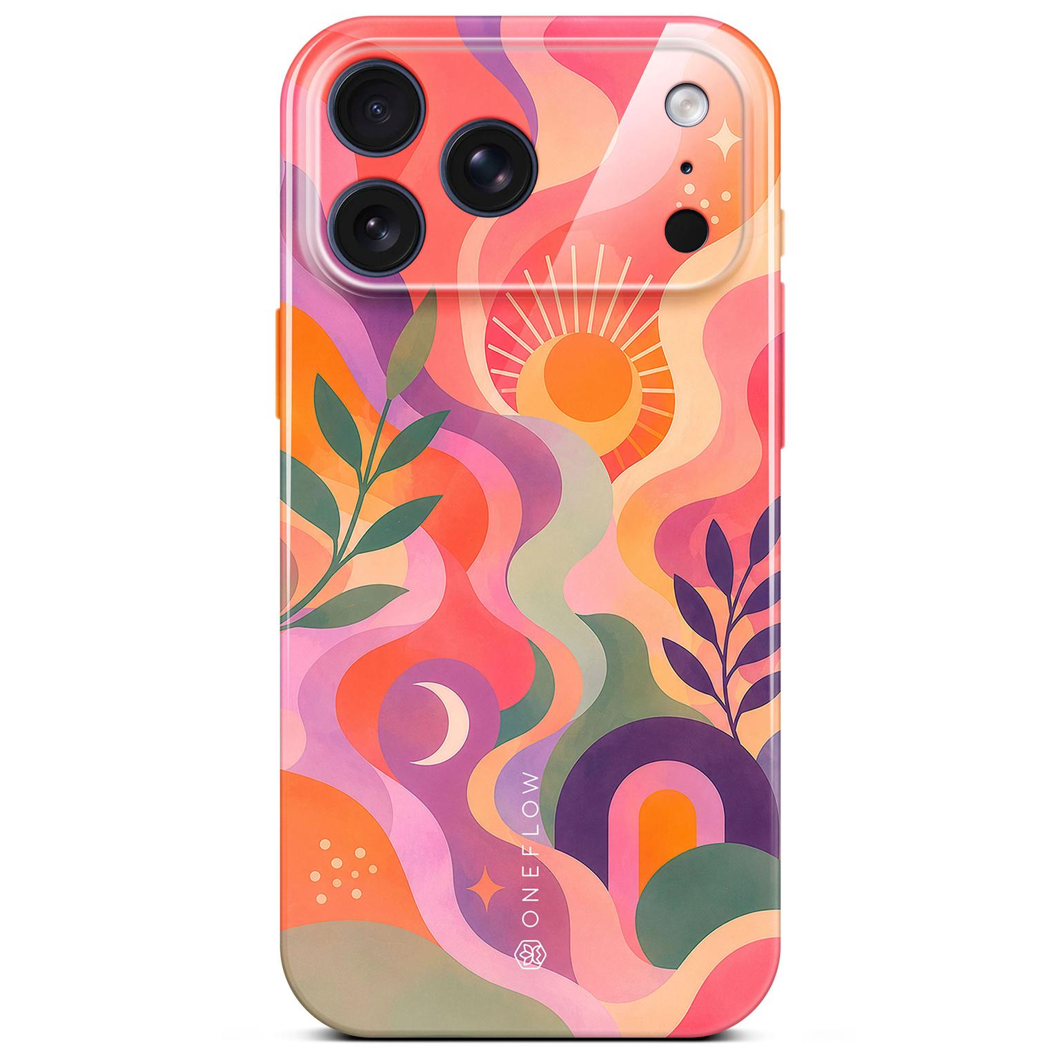 Splash Case für iPhone 18 Pro in der Farbe Peach Eclipse (Mehrfarbig (bunt))