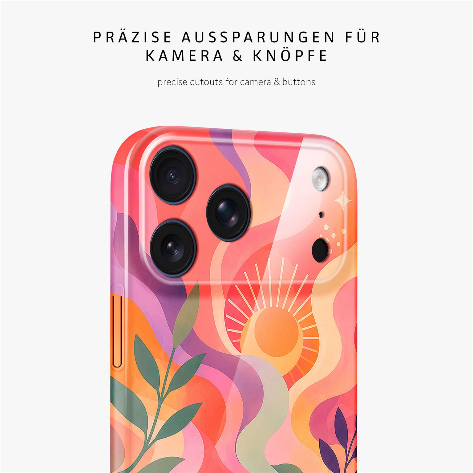 Splash Case für iPhone 18 Pro in der Farbe Peach Eclipse (Mehrfarbig (bunt))