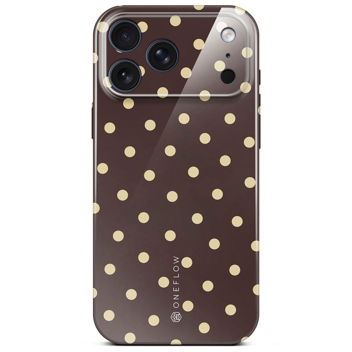 Splash Case für iPhone 18 Pro in der Farbe Espresso Sprinkles (Braun / Beige)