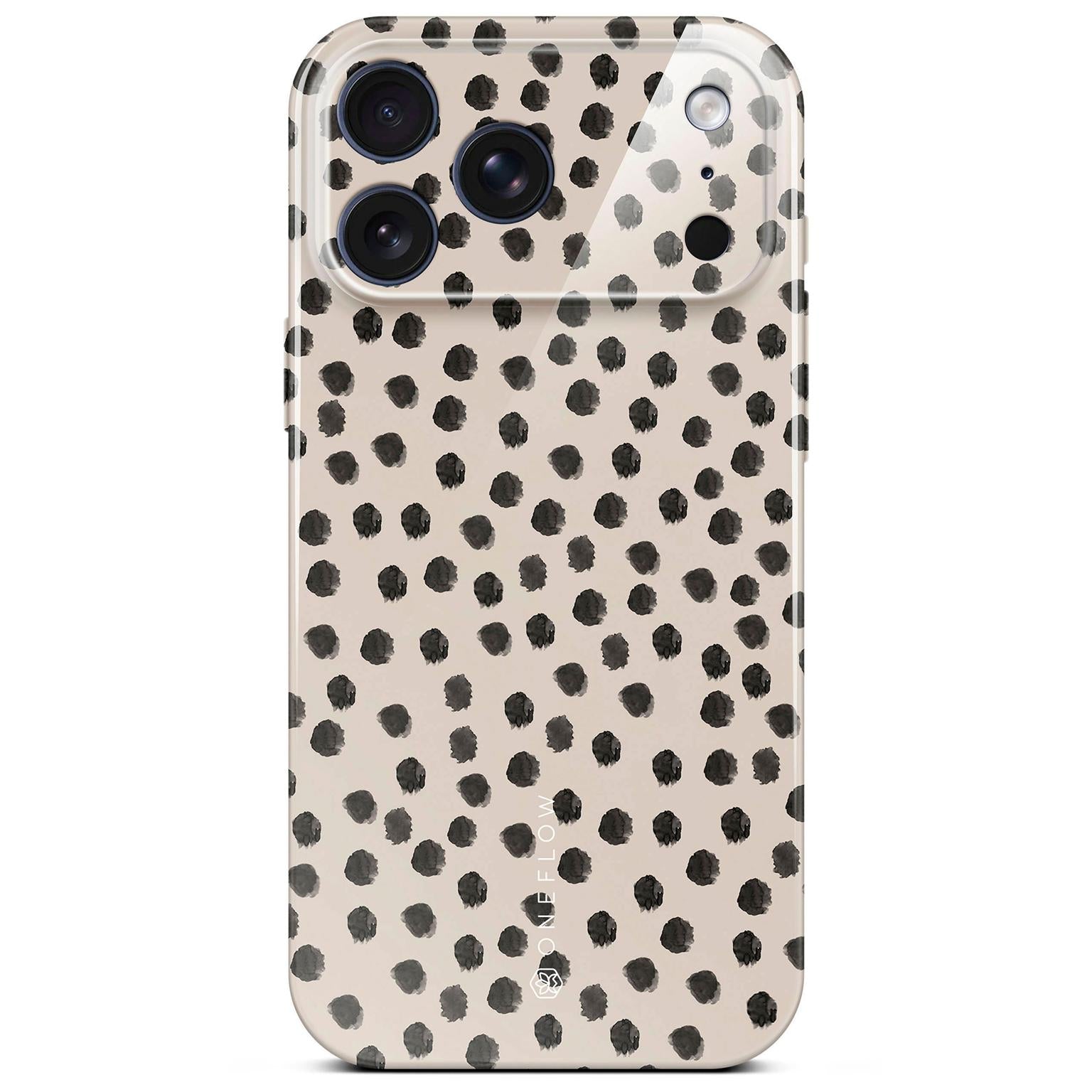 Splash Case für iPhone 18 Pro in der Farbe Cookies & Cream (Braun / Beige)