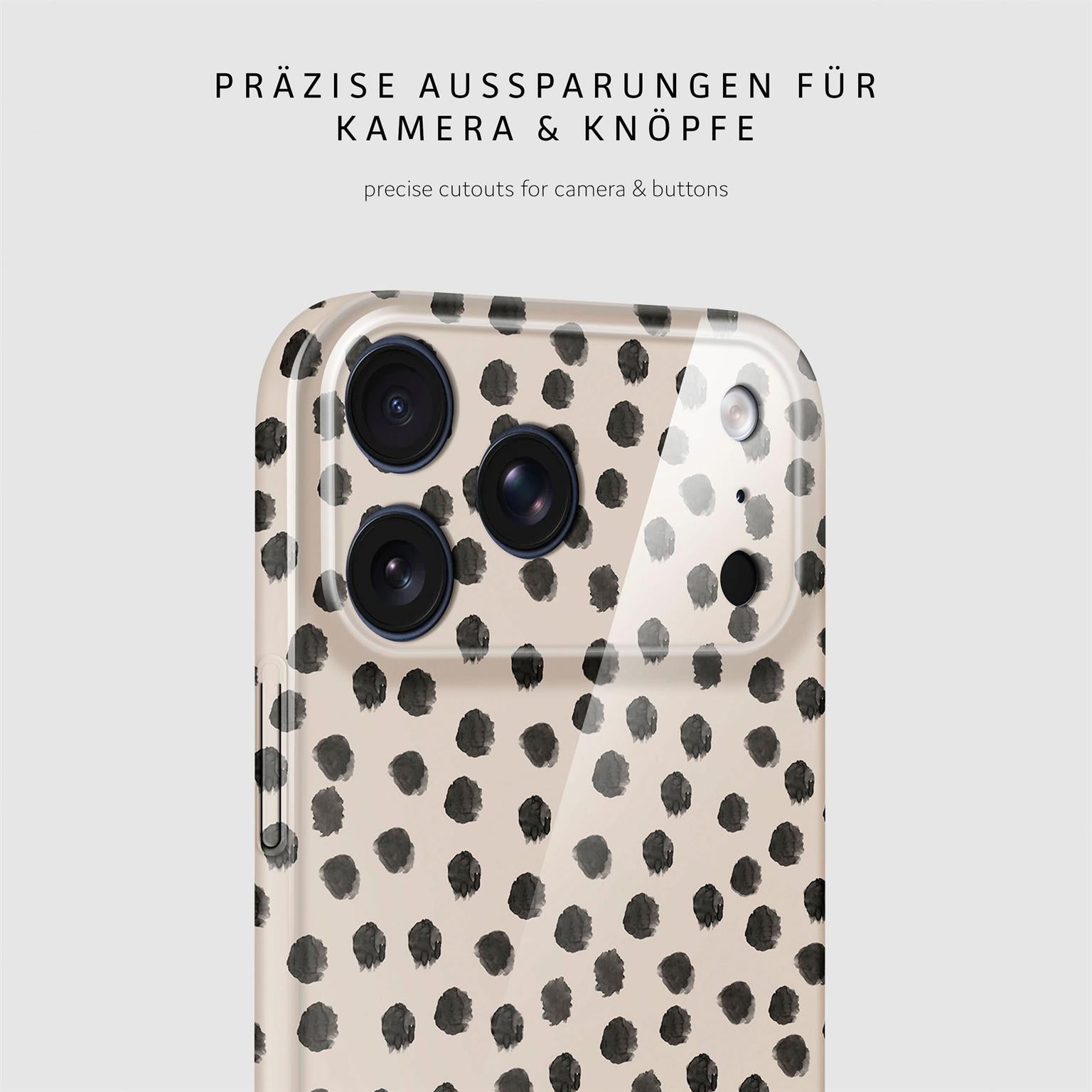 Splash Case für iPhone 18 Pro in der Farbe Cookies & Cream (Braun / Beige)
