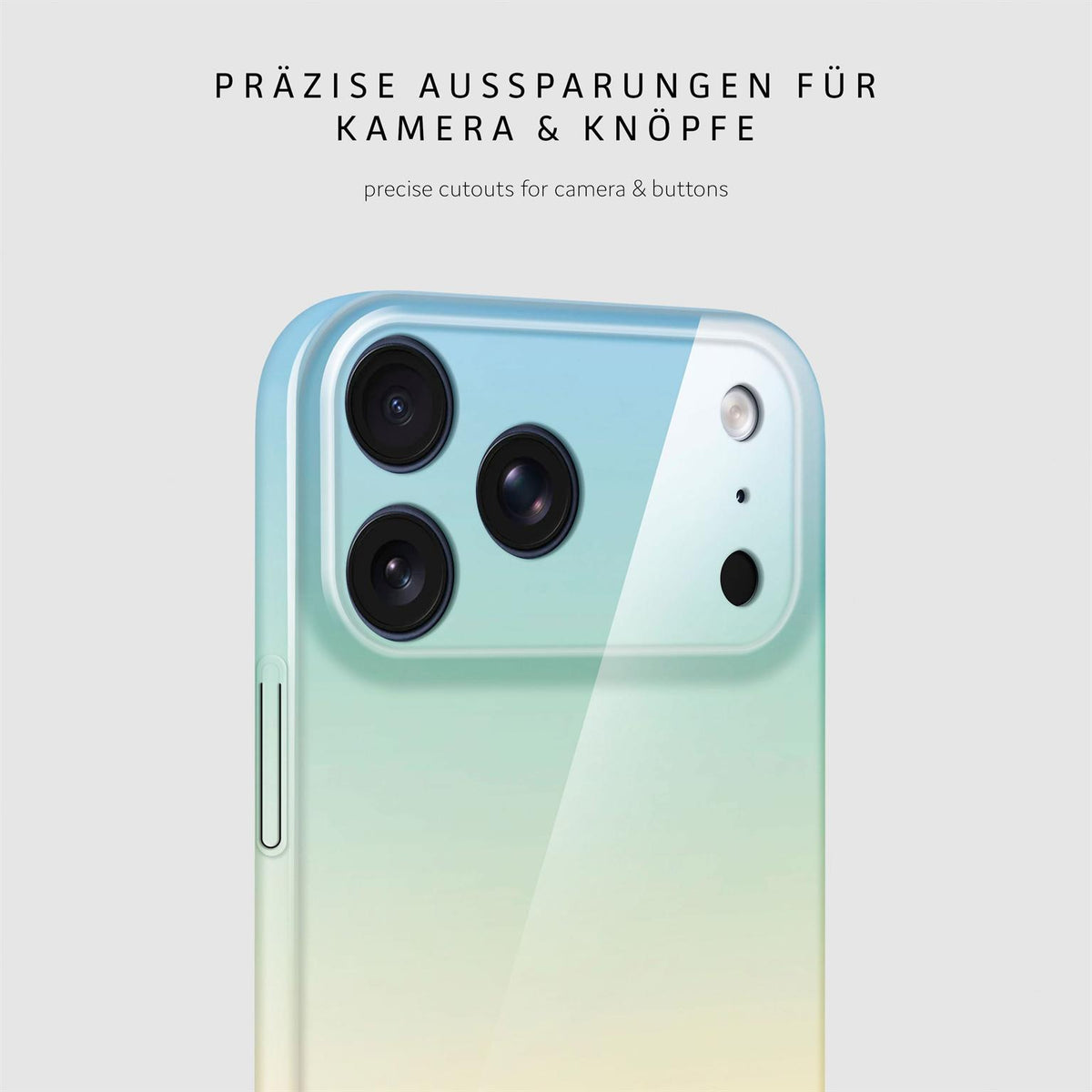 Splash Case für iPhone 18 Pro in der Farbe Sunset Sorbet (Mehrfarbig (bunt))