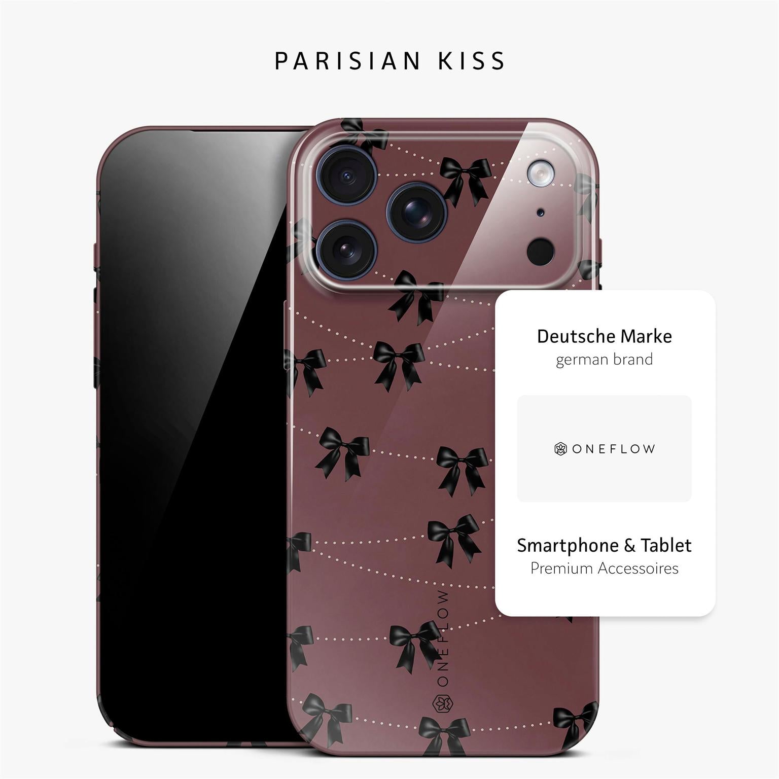 Splash Case für iPhone 18 Pro in der Farbe Parisian Kiss (Rot)