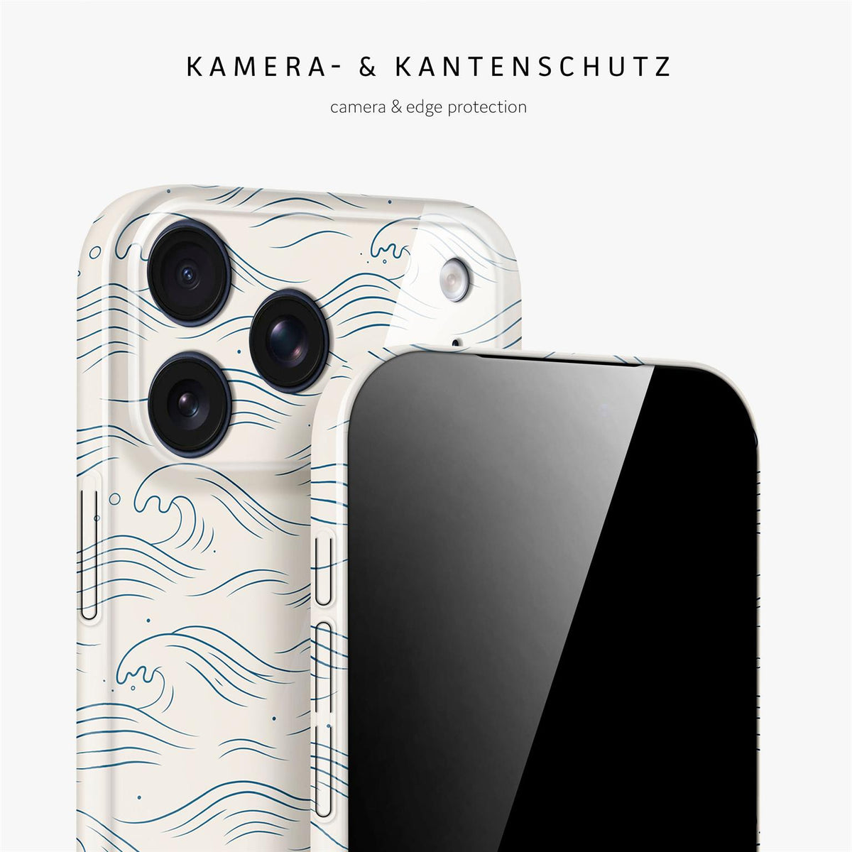 Splash Case für iPhone 18 Pro in der Farbe Tidal Notes (Weiß)