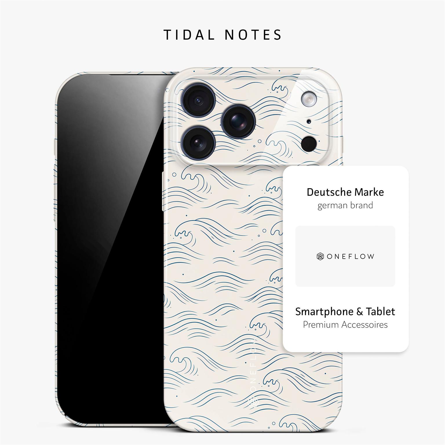 Splash Case für iPhone 18 Pro in der Farbe Tidal Notes (Weiß)