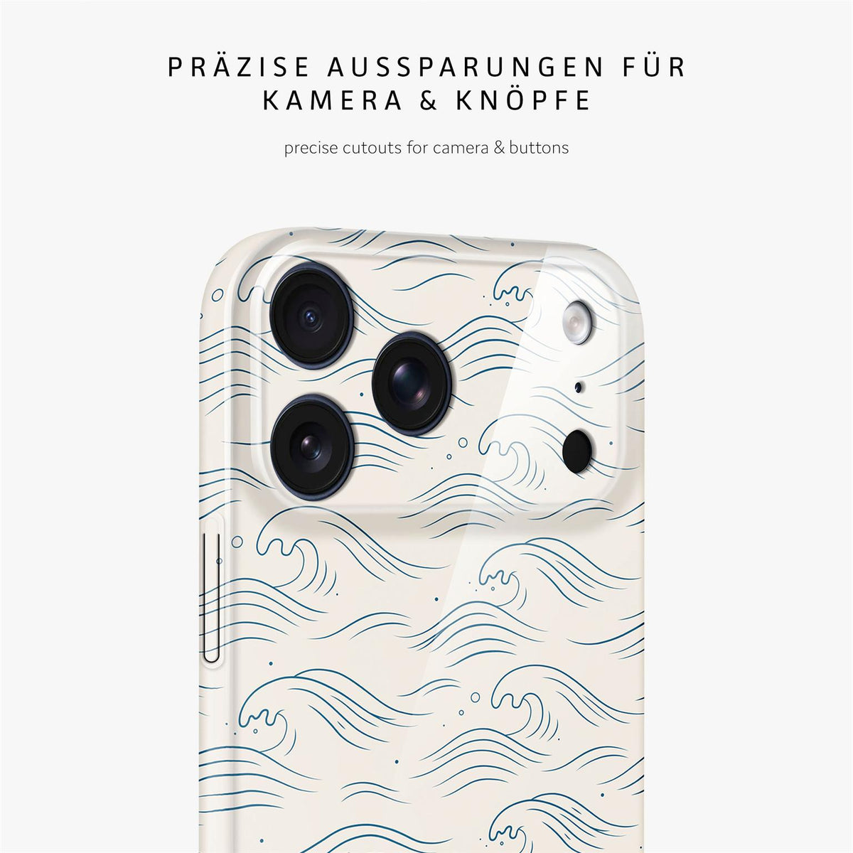 Splash Case für iPhone 18 Pro in der Farbe Tidal Notes (Weiß)