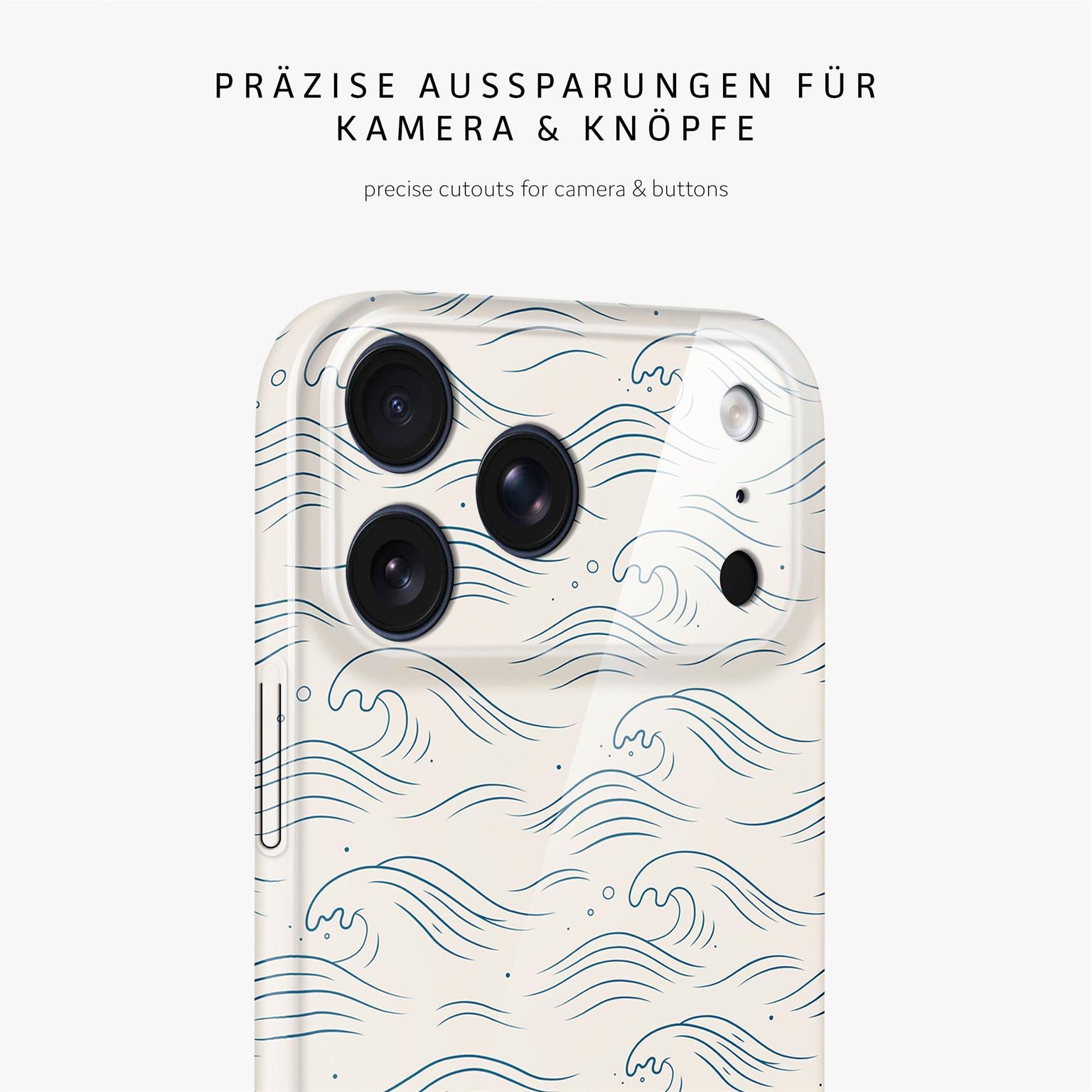 Splash Case für iPhone 18 Pro in der Farbe Tidal Notes (Weiß)
