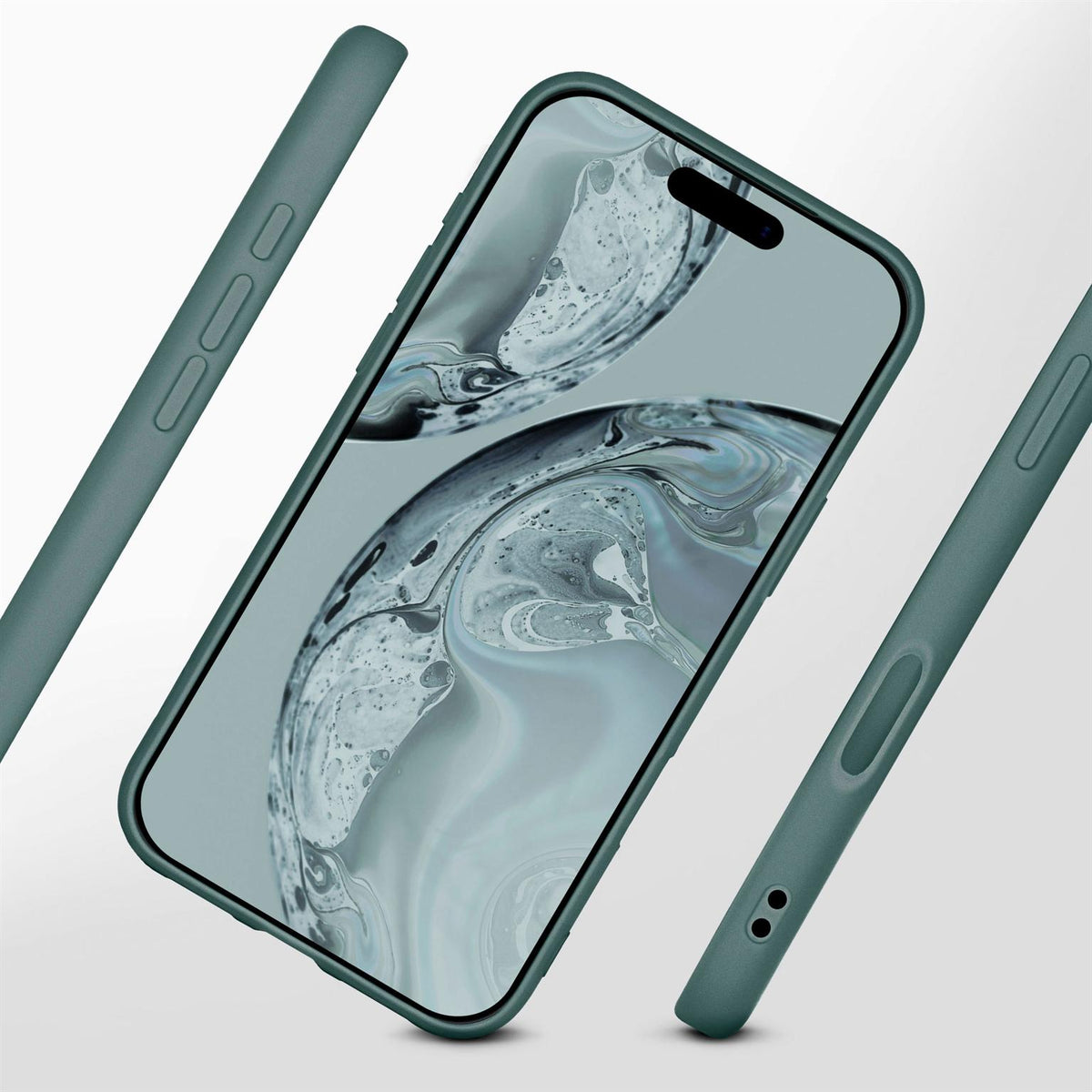 Soft Case für iPhone 18 Pro Max in der Farbe Petrol (Grün)