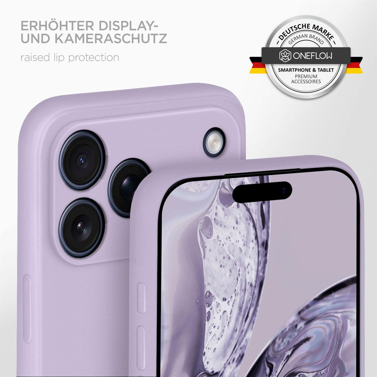 Soft Case für iPhone 18 Pro Max in der Farbe Flieder (Lila / Violett)