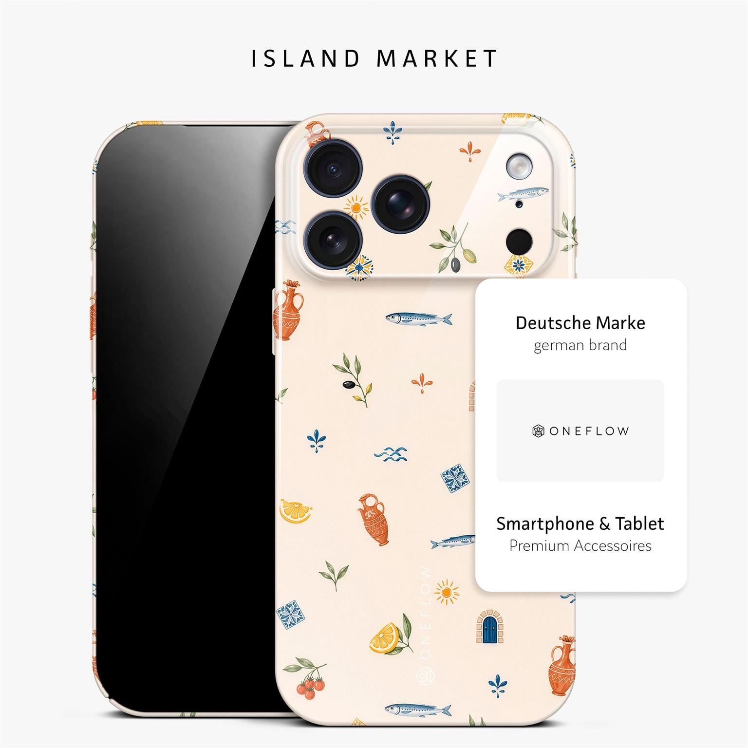 Splash Case für iPhone 18 Pro Max in der Farbe Island Market (Mehrfarbig (bunt))