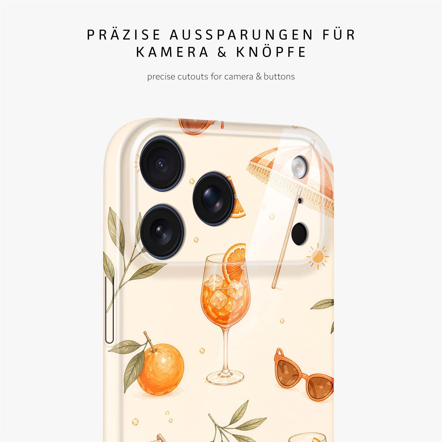 Splash Case für iPhone 18 Pro Max in der Farbe Spritz Society (Braun / Beige)