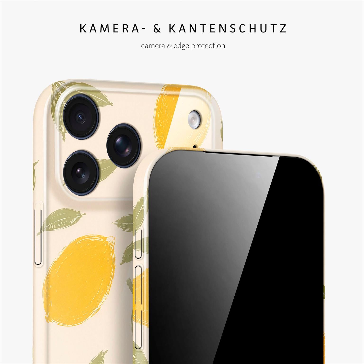 Splash Case für iPhone 18 Pro Max in der Farbe Lemon Babe (Braun / Beige)