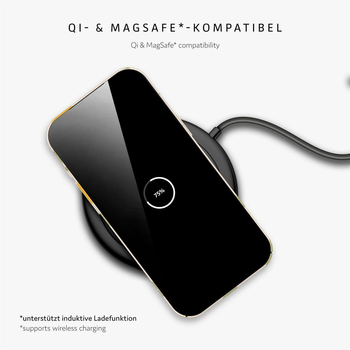 Splash Case für iPhone 18 Pro Max in der Farbe Lemon Babe (Braun / Beige)
