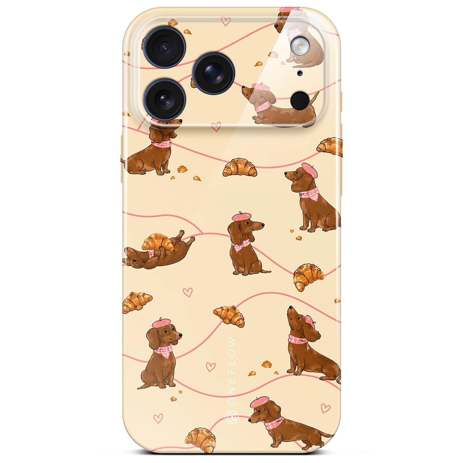 Splash Case für iPhone 18 Pro Max in der Farbe Doxie Deluxe (Braun / Beige)