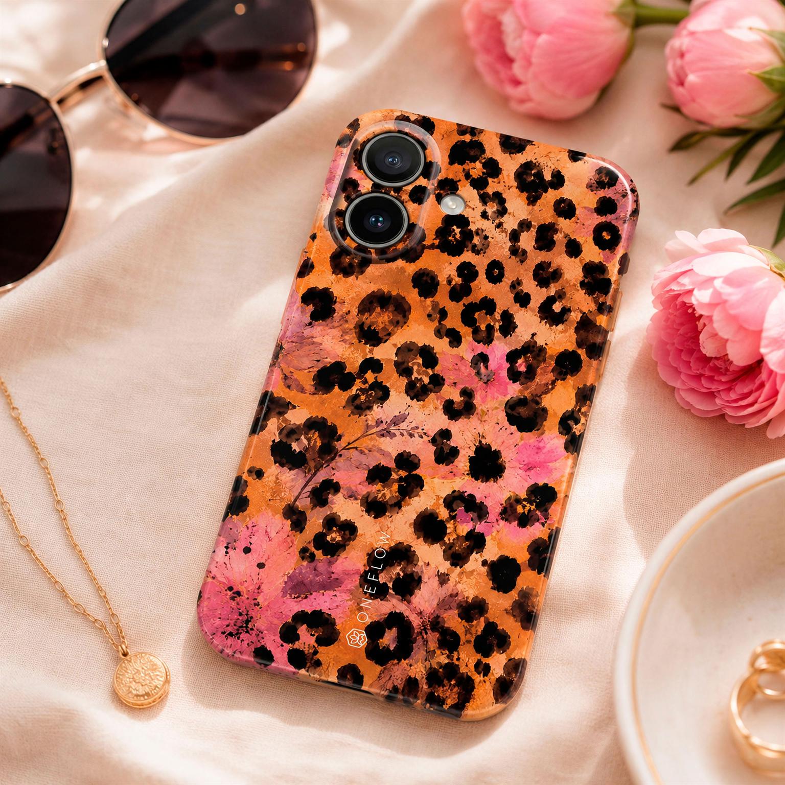 Splash Case für iPhone 18 Pro Max in der Farbe Glam Safari (Orange)
