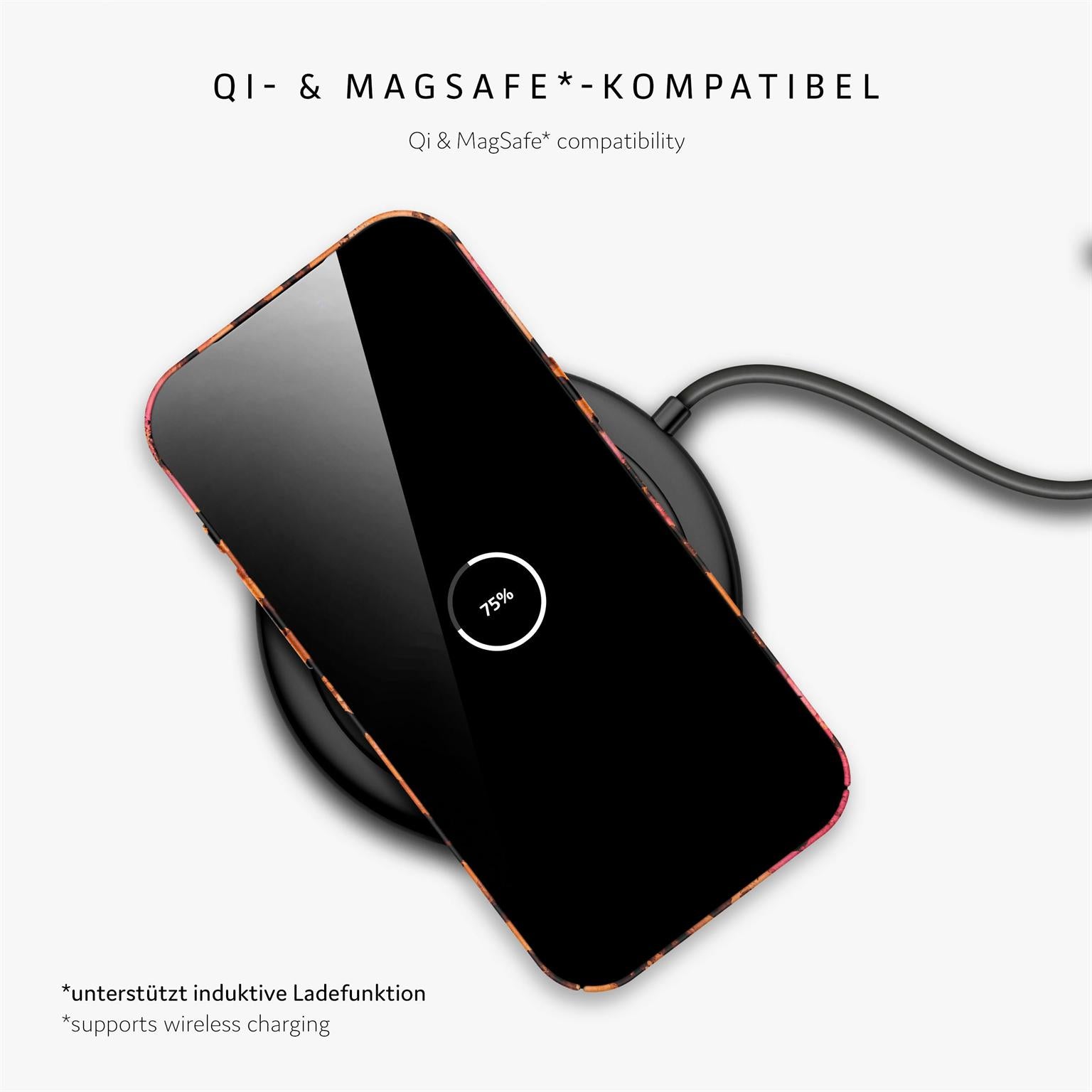Splash Case für iPhone 18 Pro Max in der Farbe Glam Safari (Orange)