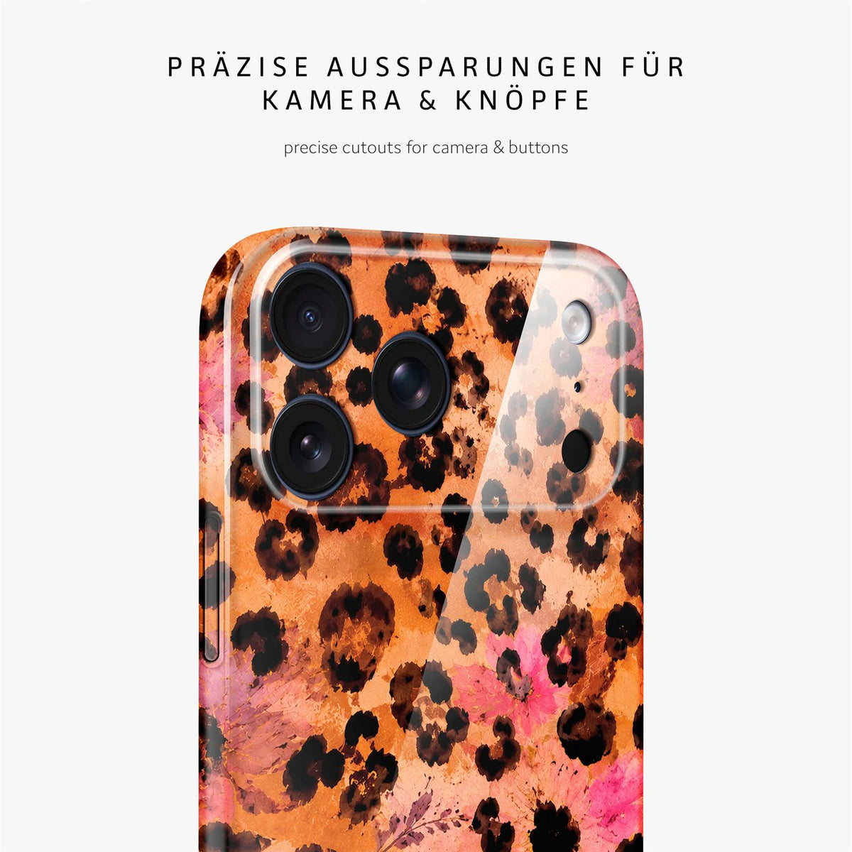 Splash Case für iPhone 18 Pro Max in der Farbe Glam Safari (Orange)