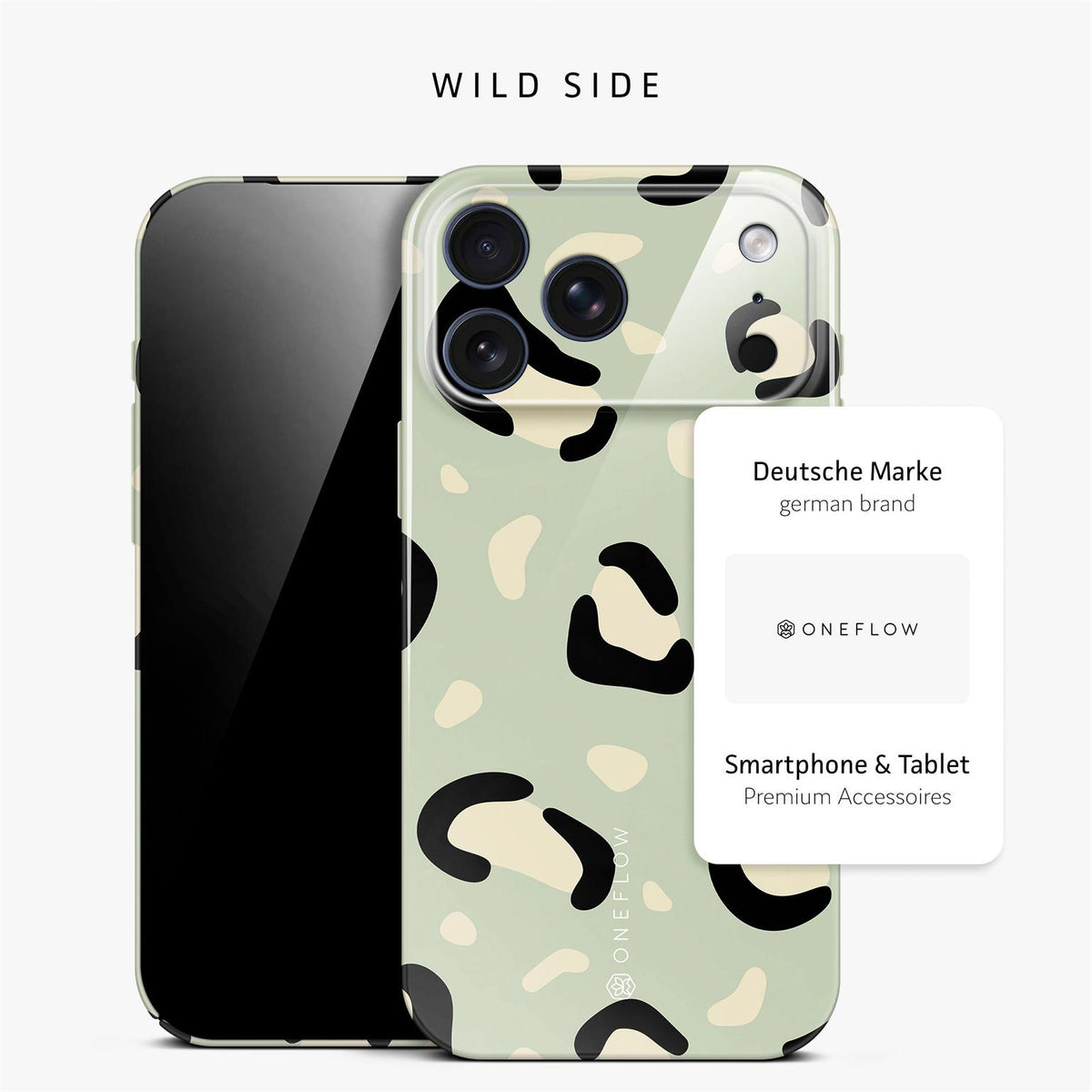 Splash Case für iPhone 18 Pro Max in der Farbe Wild Side (Braun / Beige)