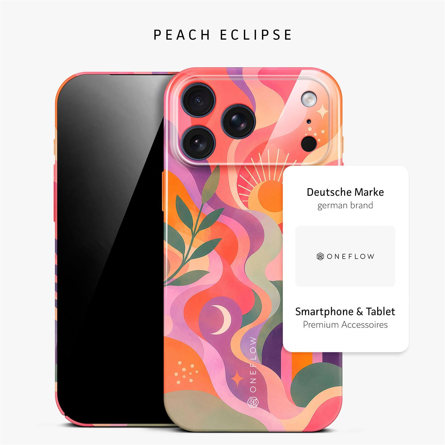 Splash Case für iPhone 18 Pro Max in der Farbe Peach Eclipse (Mehrfarbig (bunt))